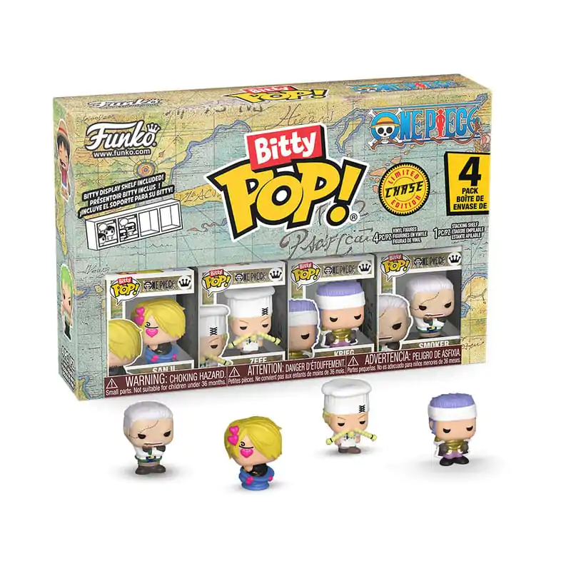 One Piece Bitty Funko POP! Winylowe Figurki 4-pak Sanji zdjęcie produktu