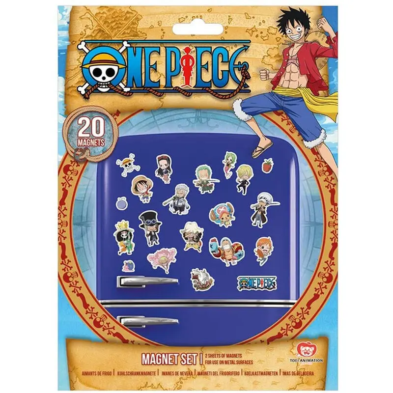 Magnesy na lodówkę One Piece Chibi zdjęcie produktu