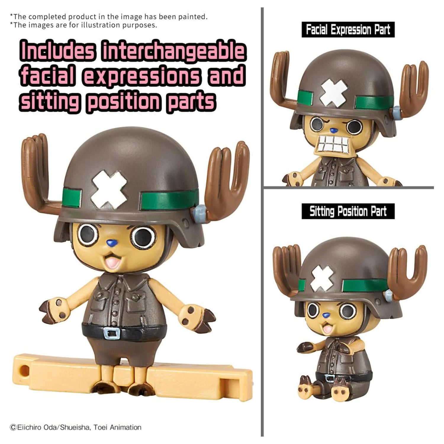 One Piece: Chopper Robo Super 2&3 Ciężki Pancerz & Horn Dozer - Zestaw modelarski zdjęcie produktu