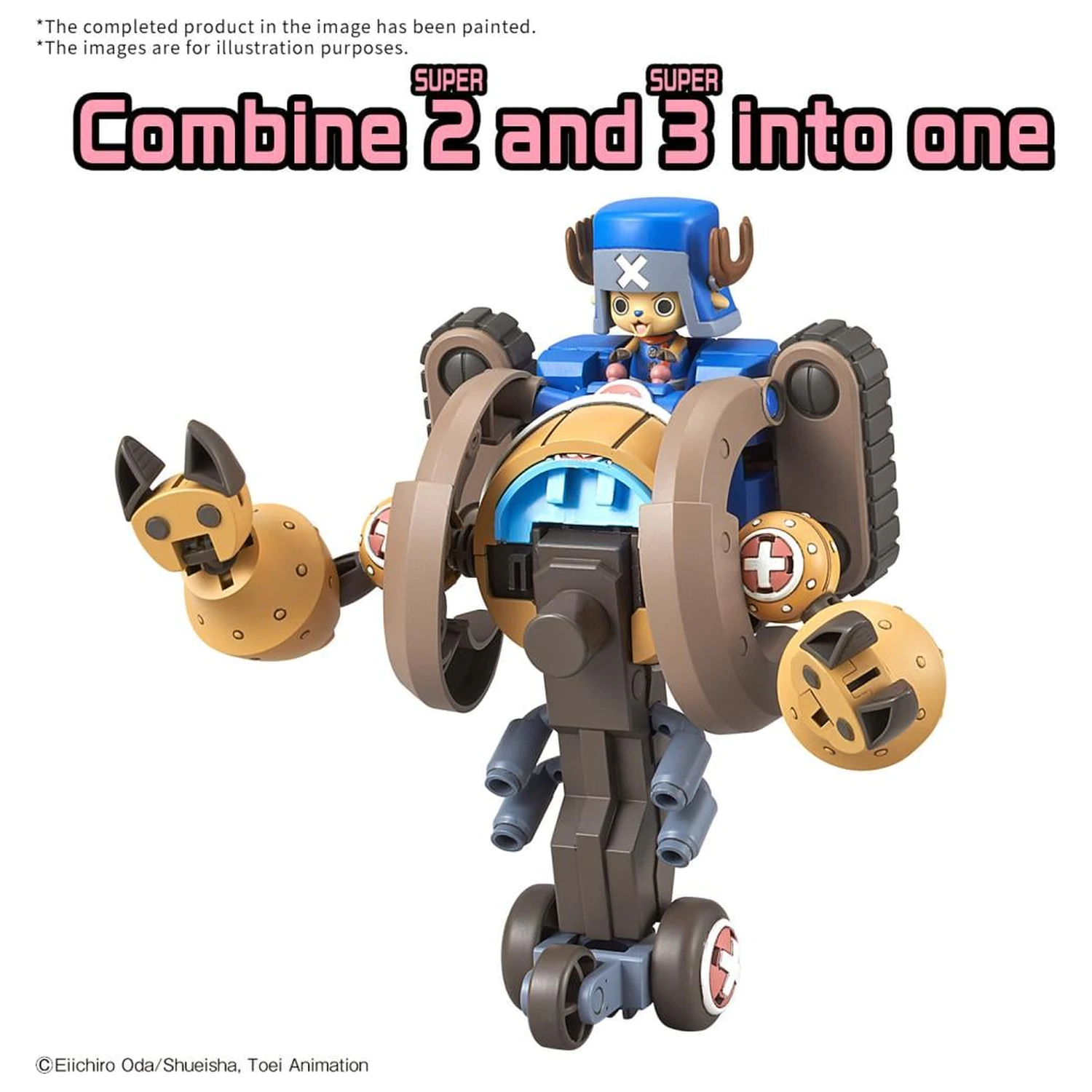 One Piece: Chopper Robo Super 2&3 Ciężki Pancerz & Horn Dozer - Zestaw modelarski zdjęcie produktu