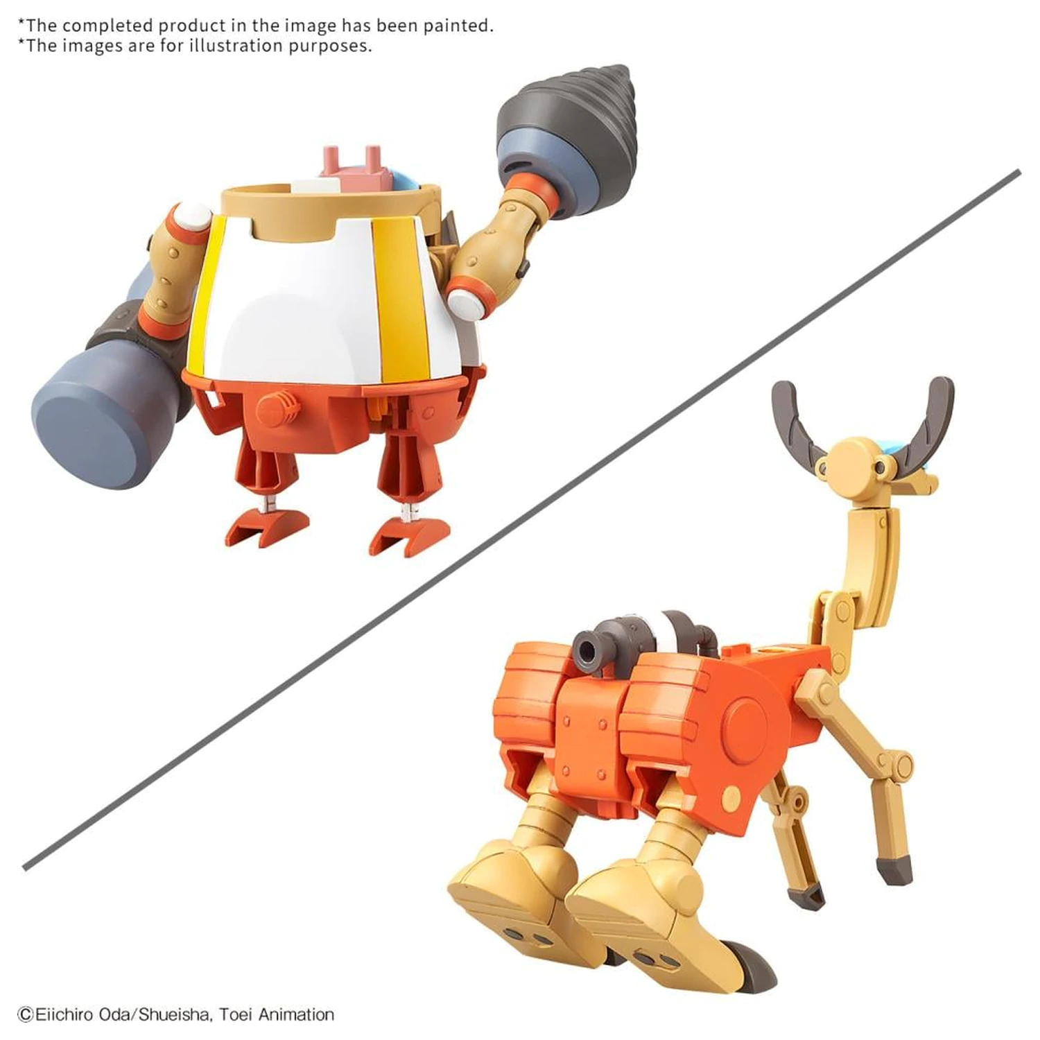 One Piece Chopper Robo Supper 4&5 Kung Fu...& Walk Hopper Model Kit zdjęcie produktu