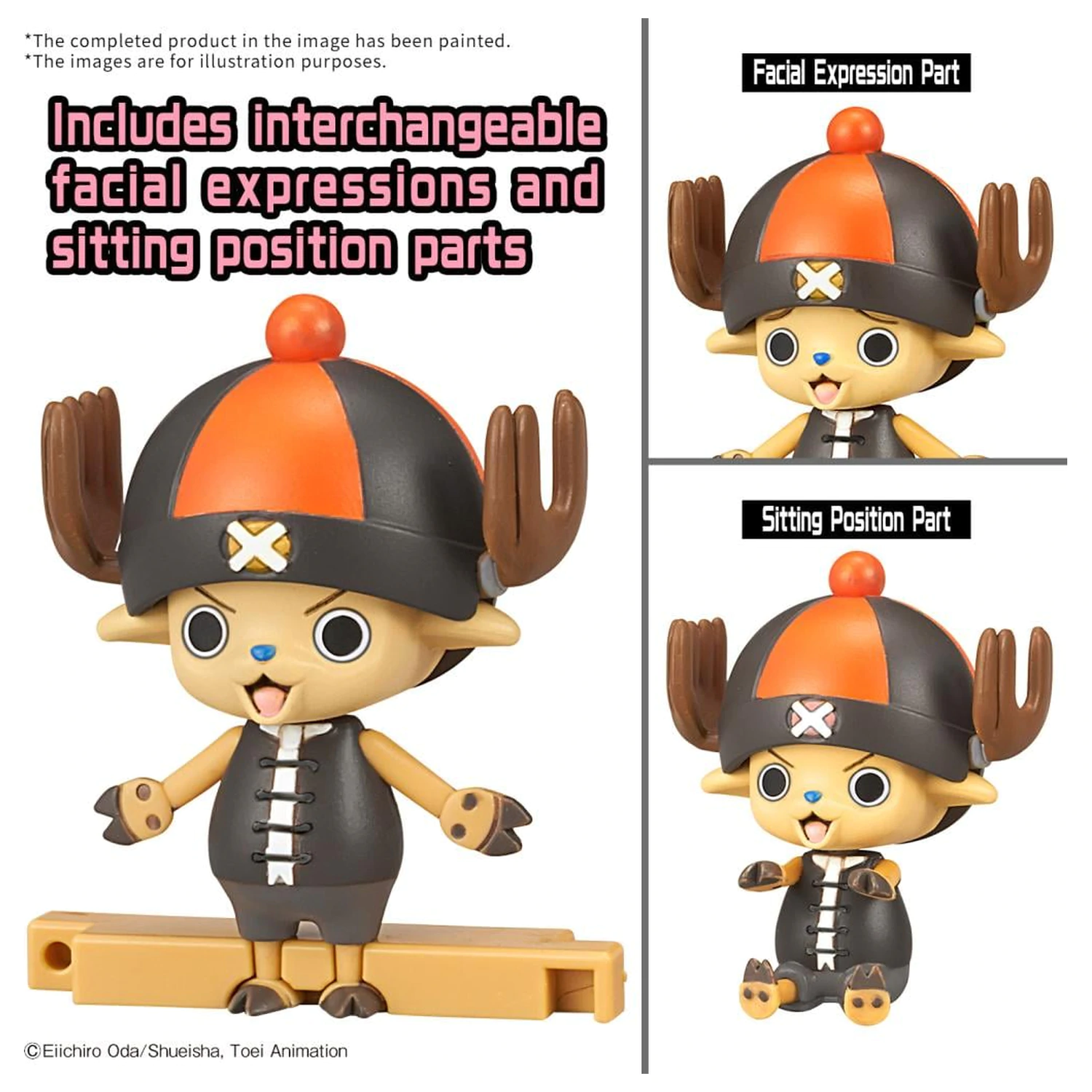 One Piece Chopper Robo Supper 4&5 Kung Fu...& Walk Hopper Model Kit zdjęcie produktu
