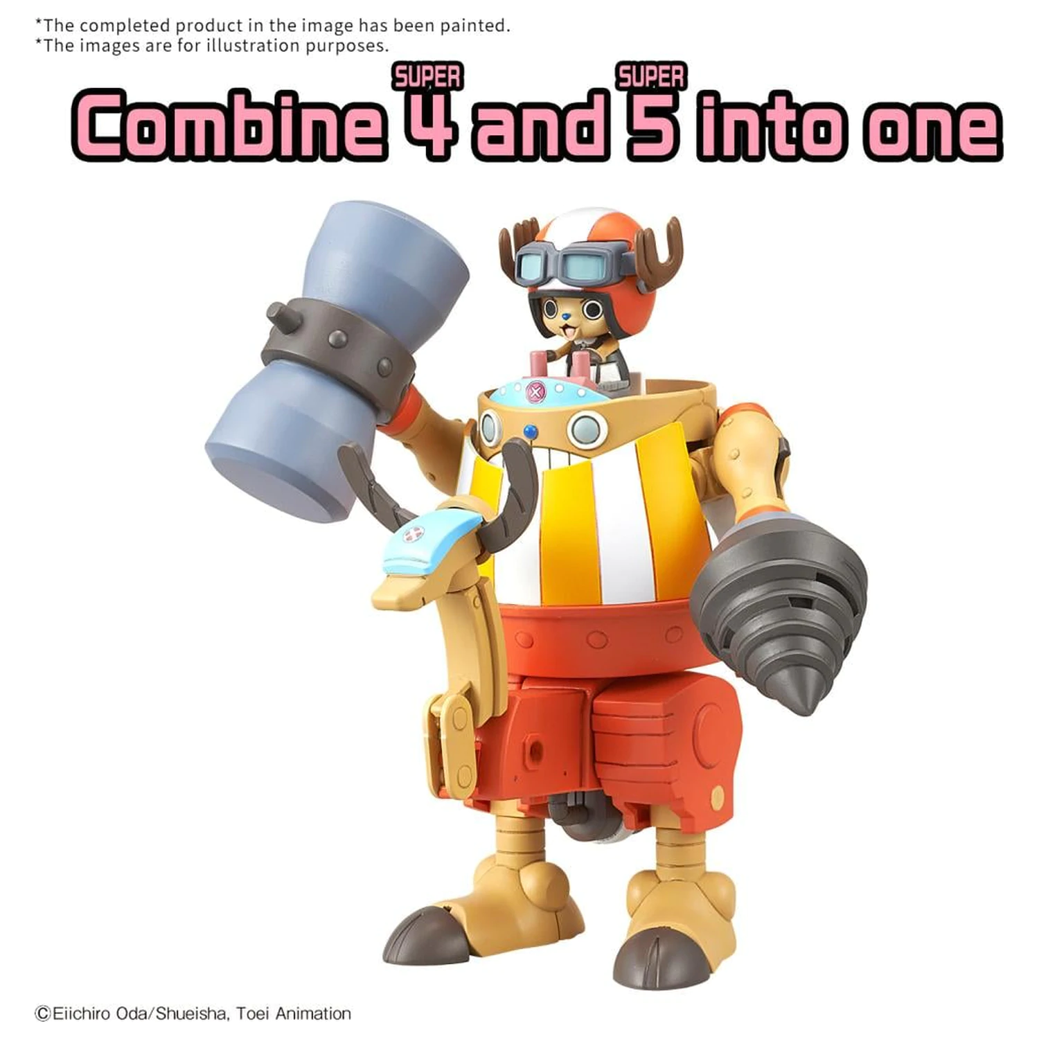 One Piece Chopper Robo Supper 4&5 Kung Fu...& Walk Hopper Model Kit zdjęcie produktu
