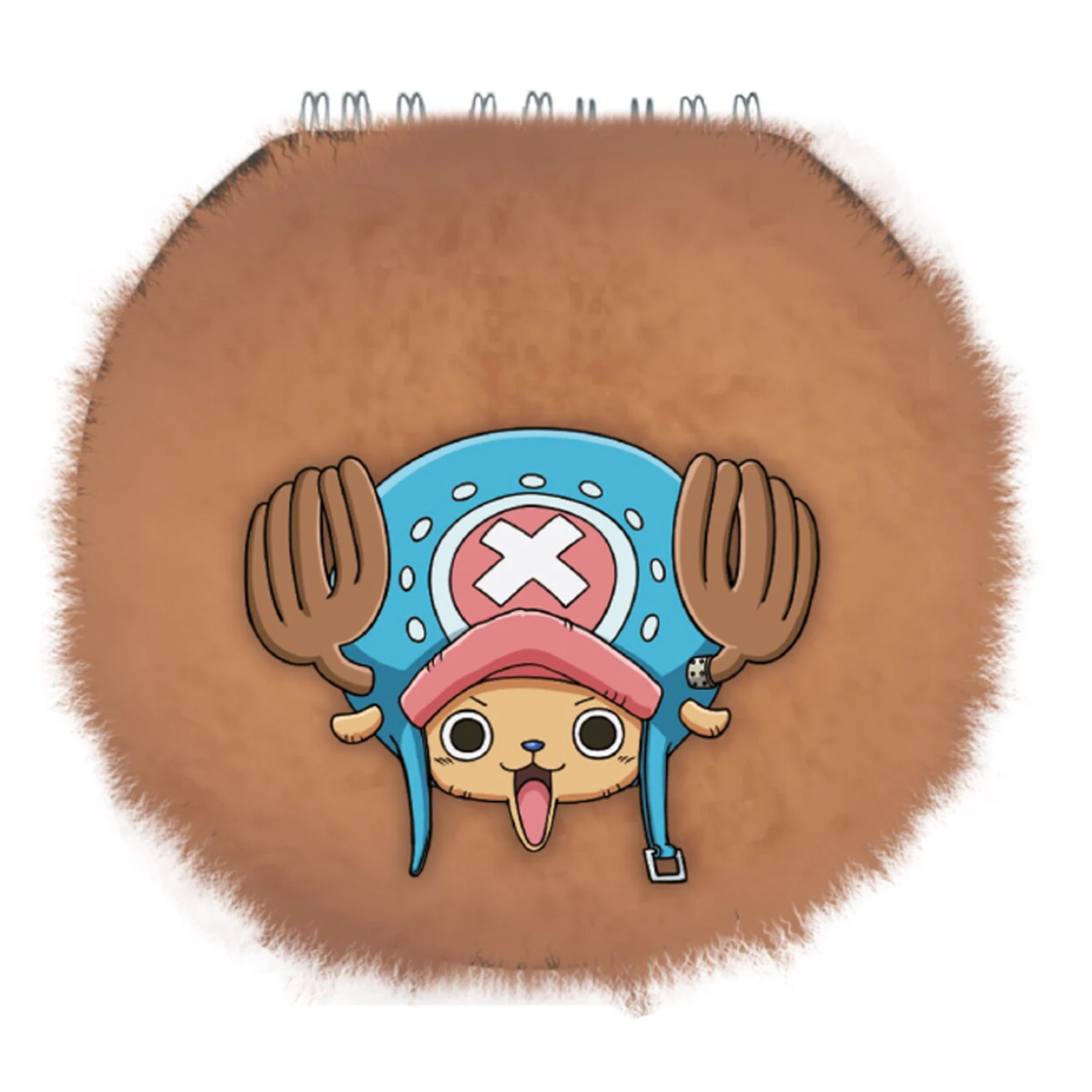 One Piece Chopper Okrągły Puszysty Notatnik zdjęcie produktu