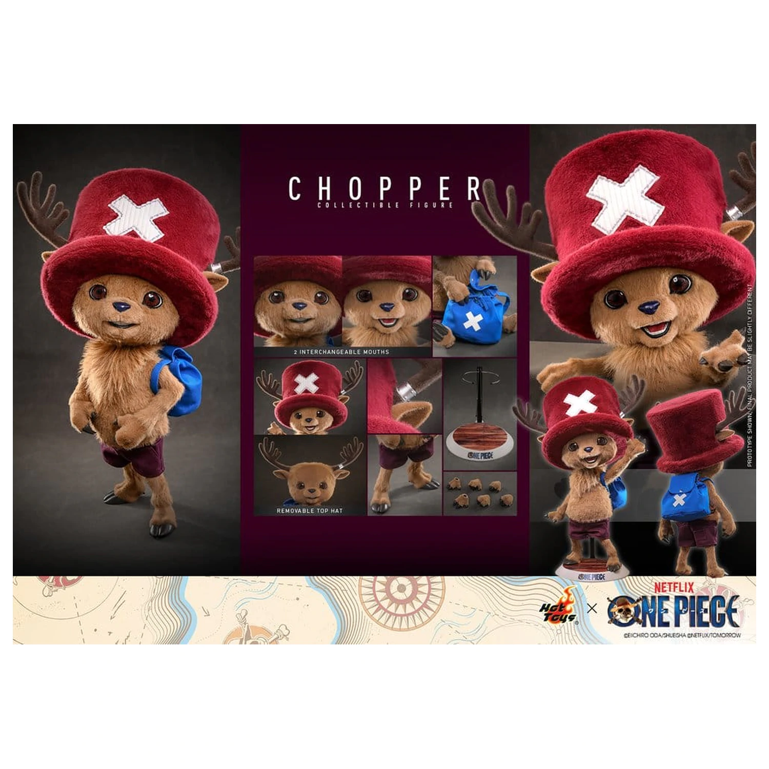 One Piece Collectible Figurka Akcji Chopper 49 cm zdjęcie produktu