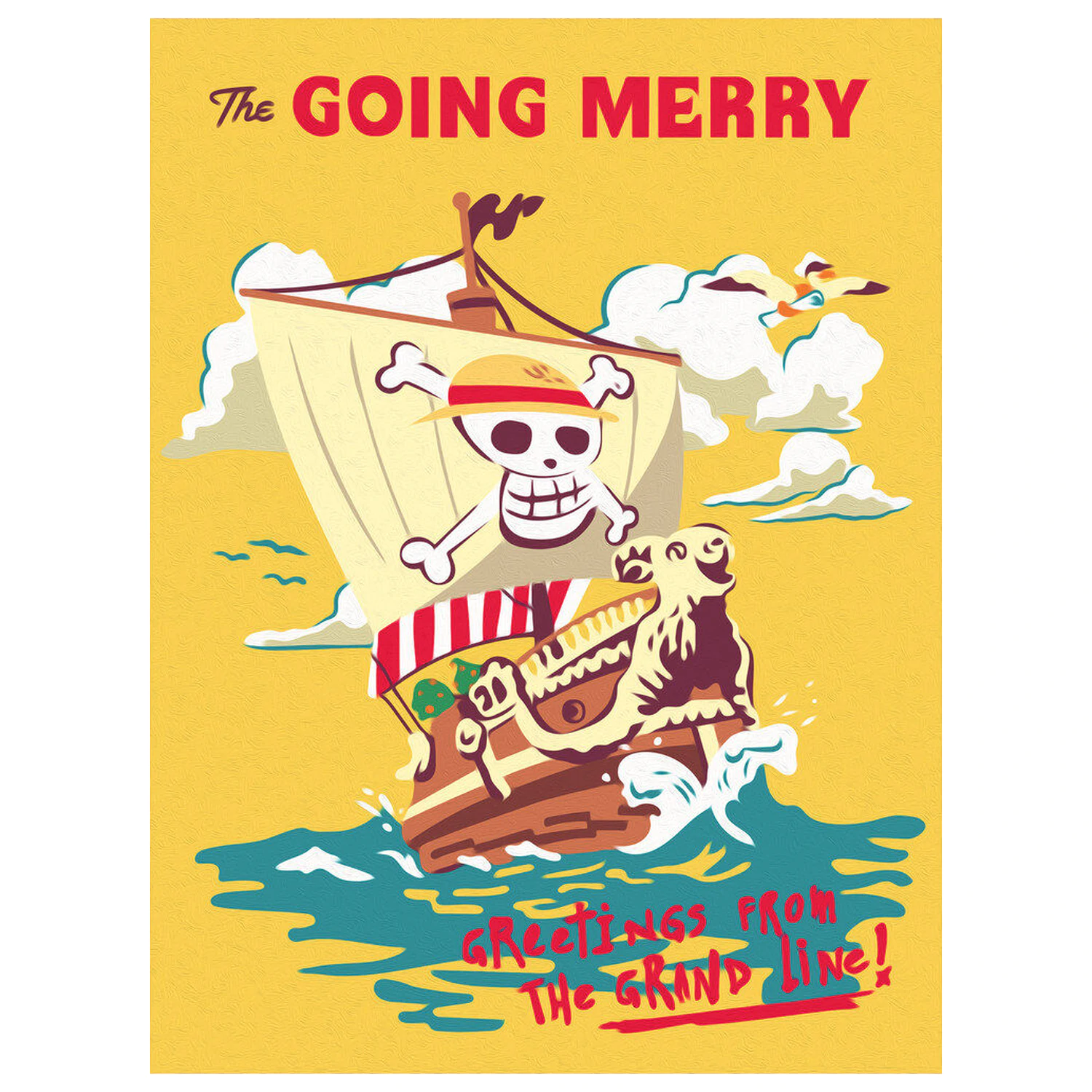 One Piece CreArt zestaw do malowania zdjęcie produktu