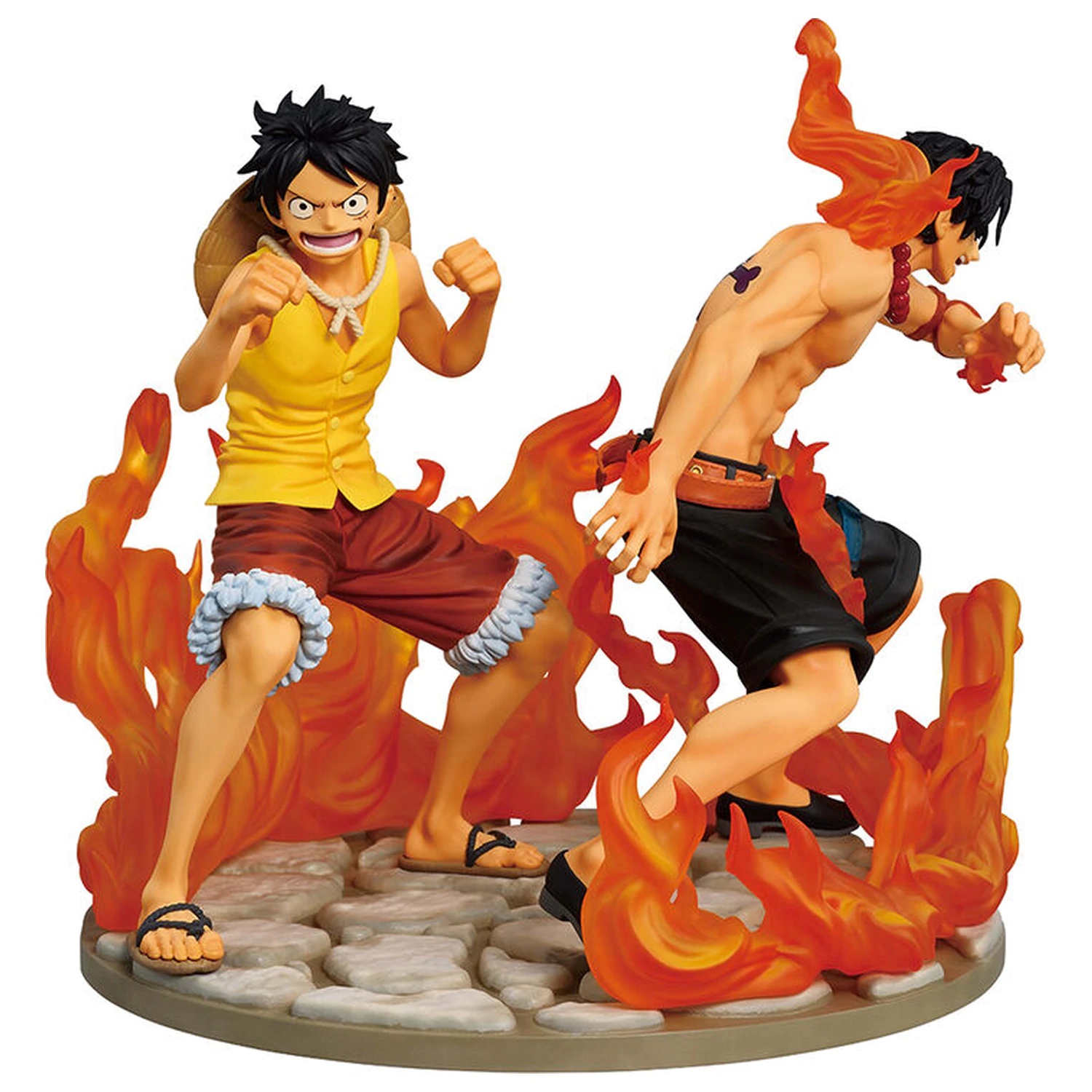 One Piece Dramatic Memories Ace & Luffy Ichibansho figurka 15cm zdjęcie produktu