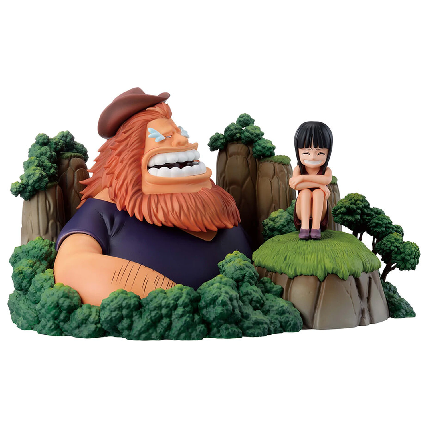 One Piece Dramatic Memories figurka Saul & Robin 13cm zdjęcie produktu