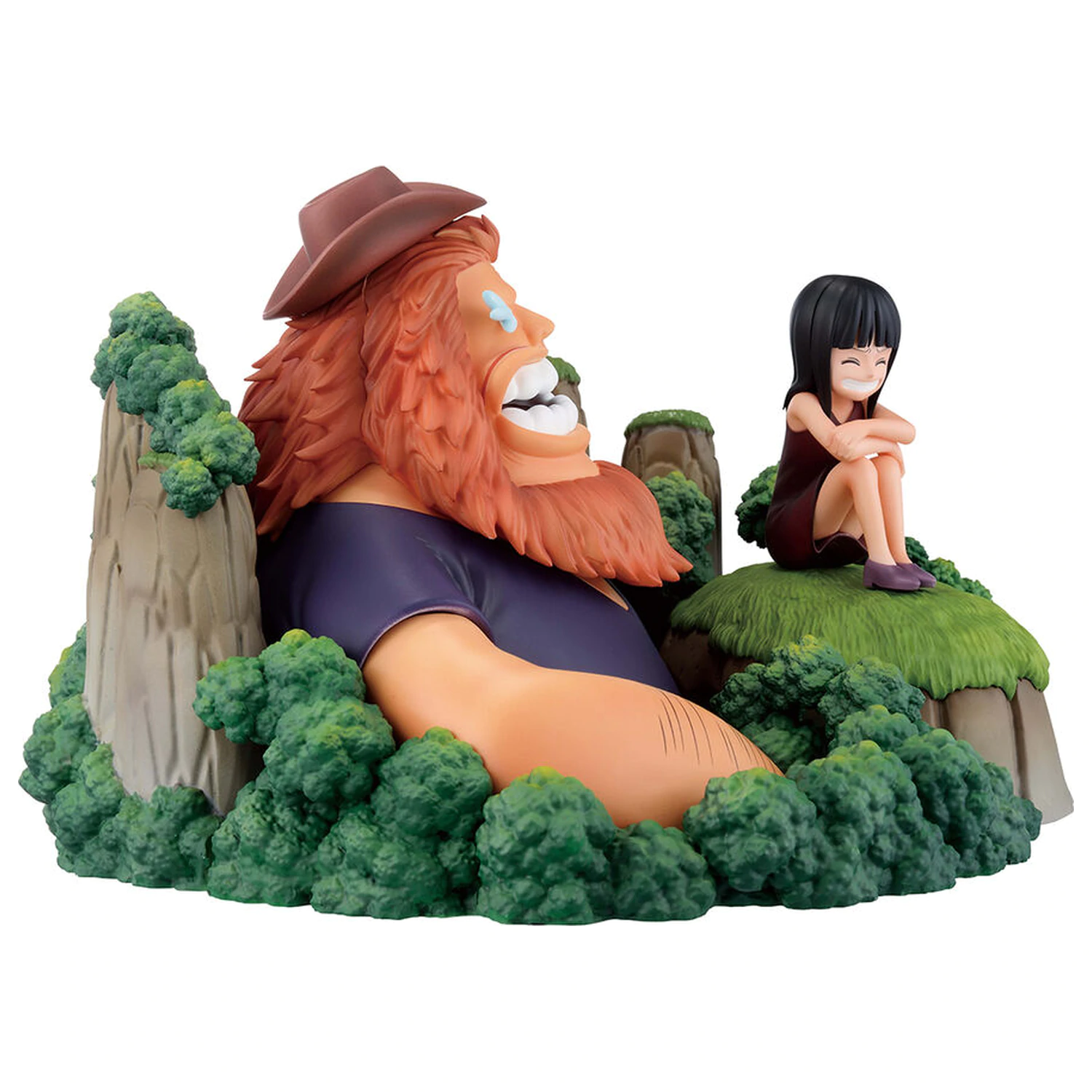 One Piece Dramatic Memories figurka Saul & Robin 13cm zdjęcie produktu