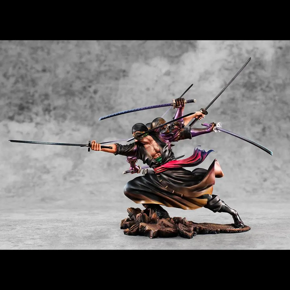 One Piece Excellent Model P.O.P PVC Statuetka SA-Maximum Roronoa Zoro Ver. Demon Spirit Kyuutouryuu Asura 17 cm zdjęcie produktu