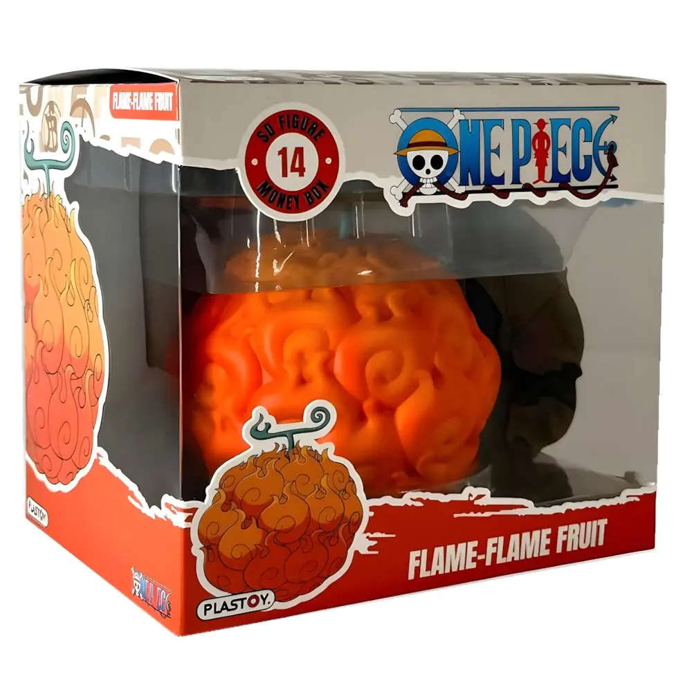 One Piece Flame-Flame Fruit skarbonka figurka 8 cm zdjęcie produktu