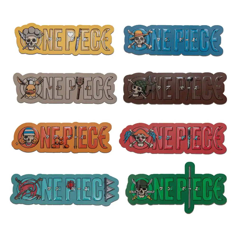 One Piece Fridge Magnet 8-Pack Sekwencja Tytułowa zdjęcie produktu