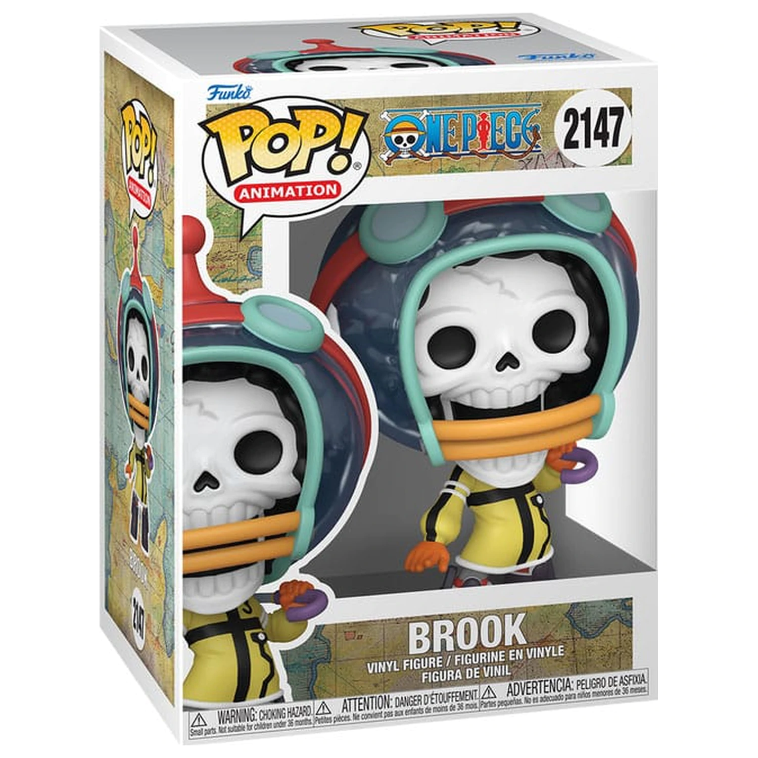 One Piece Funko POP! Animation Figurka Brook (Egg) 9 cm zdjęcie produktu