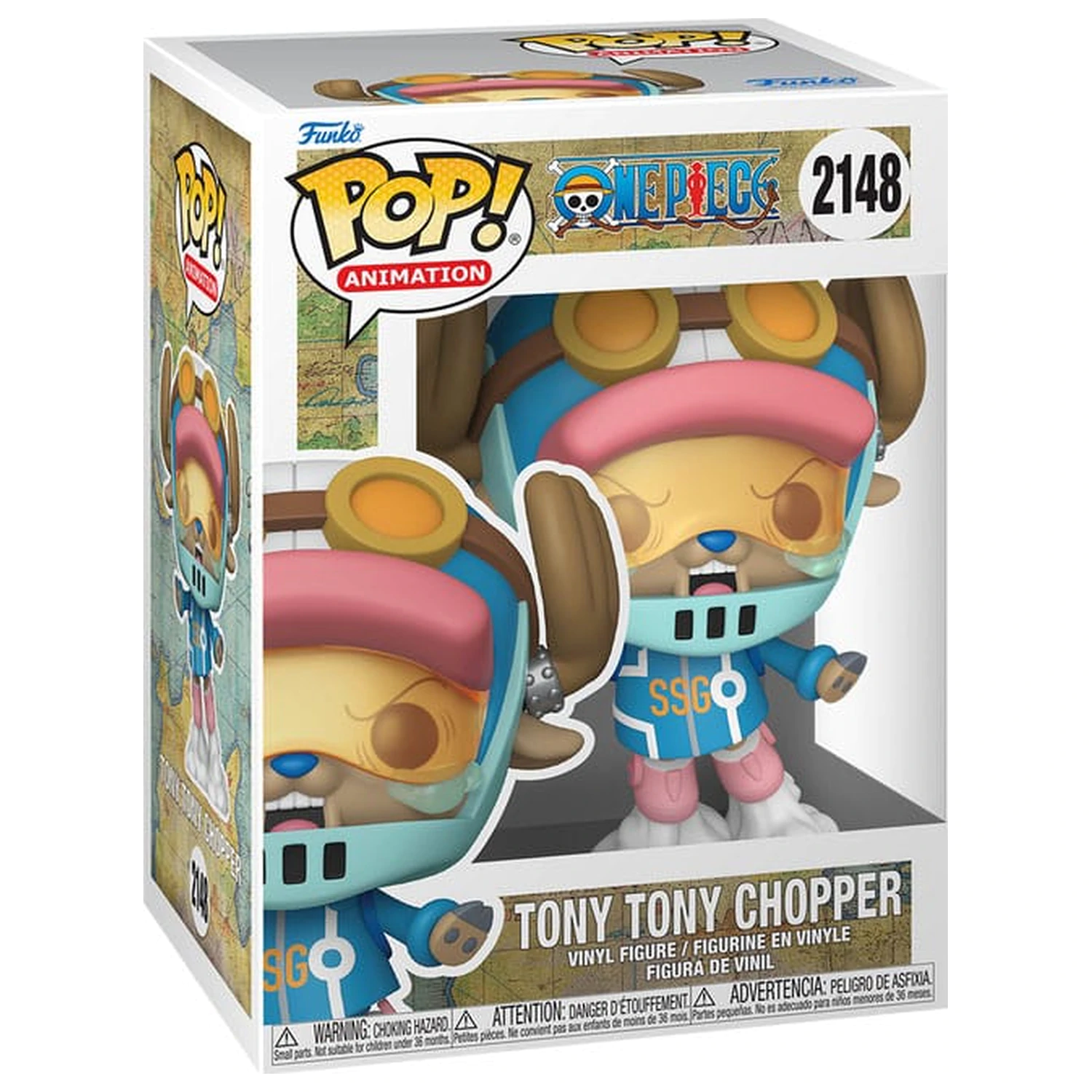 One Piece Funko POP! Animation Figurka Chopper (Egg) 9 cm zdjęcie produktu