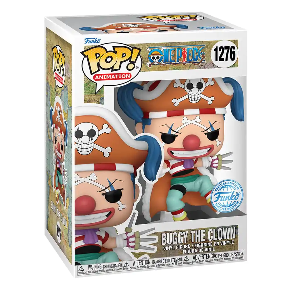 One Piece POP! Animation Figurki Vinyl Buggy the Clown 9 cm zdjęcie produktu