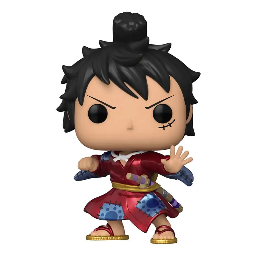 One Piece POP! Animation Figurka Vinyl Luffy w Kimono (MT) Exclusive 9 cm zdjęcie produktu