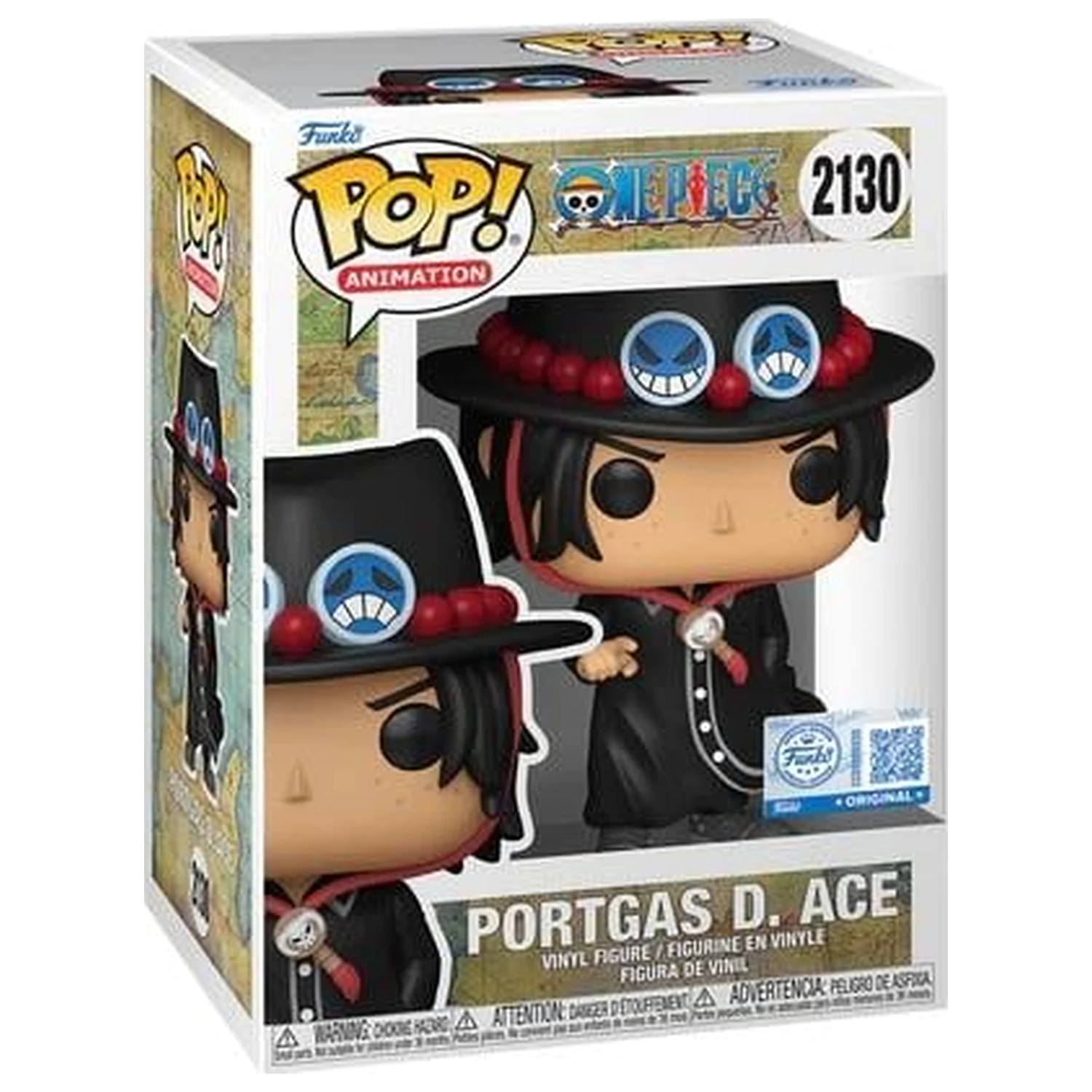 One Piece Funko POP figurka Animation Portgas D. Ace Intro zdjęcie produktu