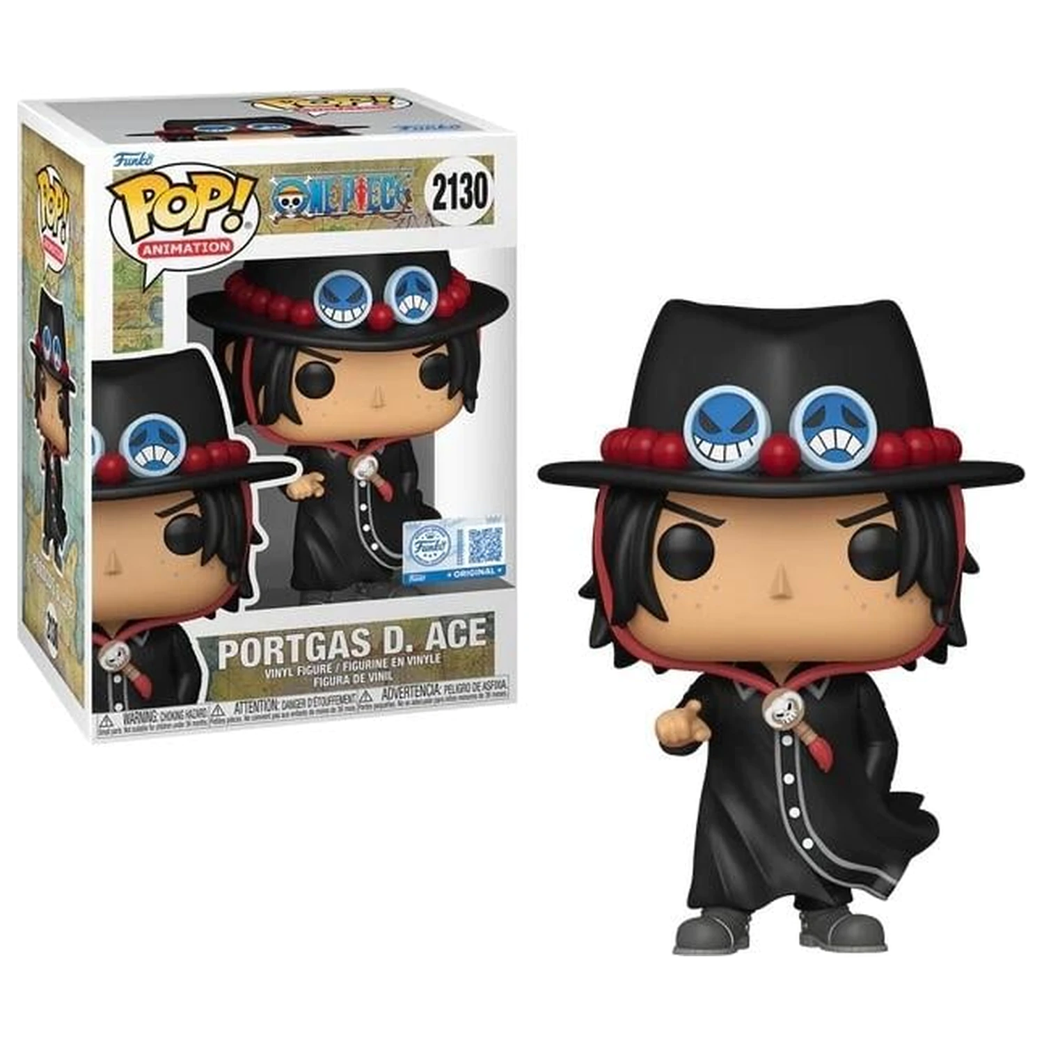One Piece Funko POP figurka Animation Portgas D. Ace Intro zdjęcie produktu