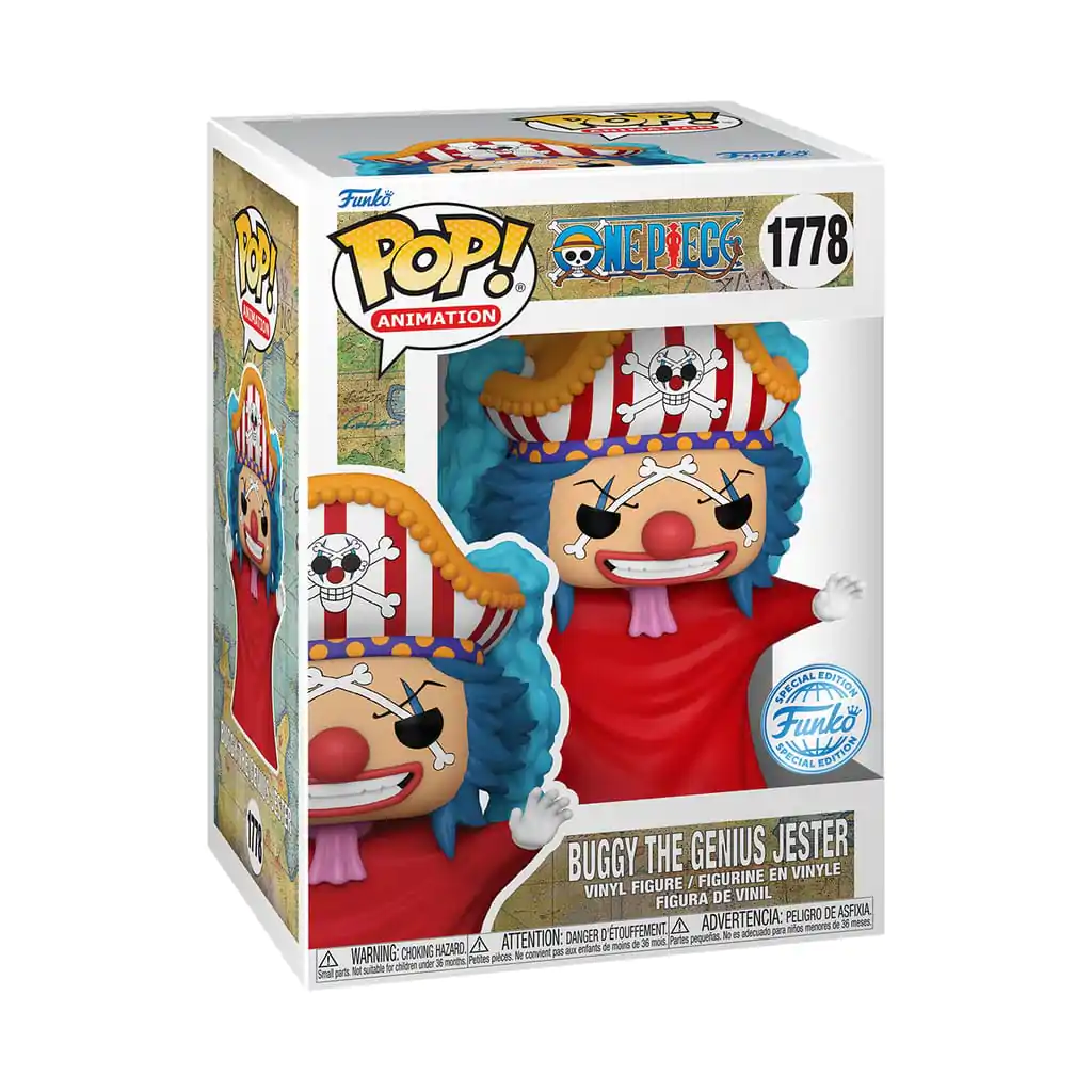 One Piece Funko POP! Movies Figurka winylowa Buggy (Post Time-Skip) Exclusive 9 cm zdjęcie produktu
