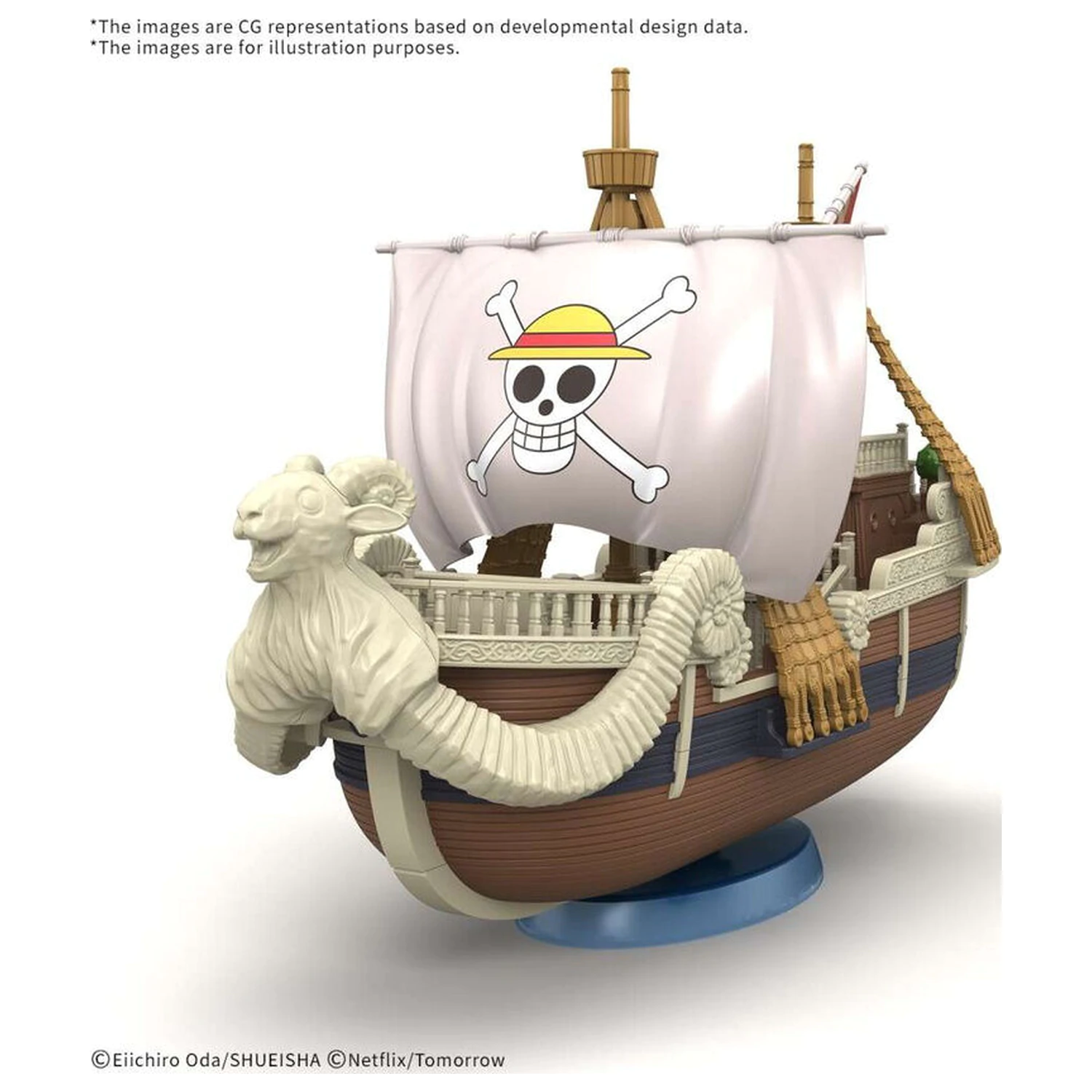 One Piece Grand Ship Collection Netflix Going Merry zestaw modelarski figurka zdjęcie produktu