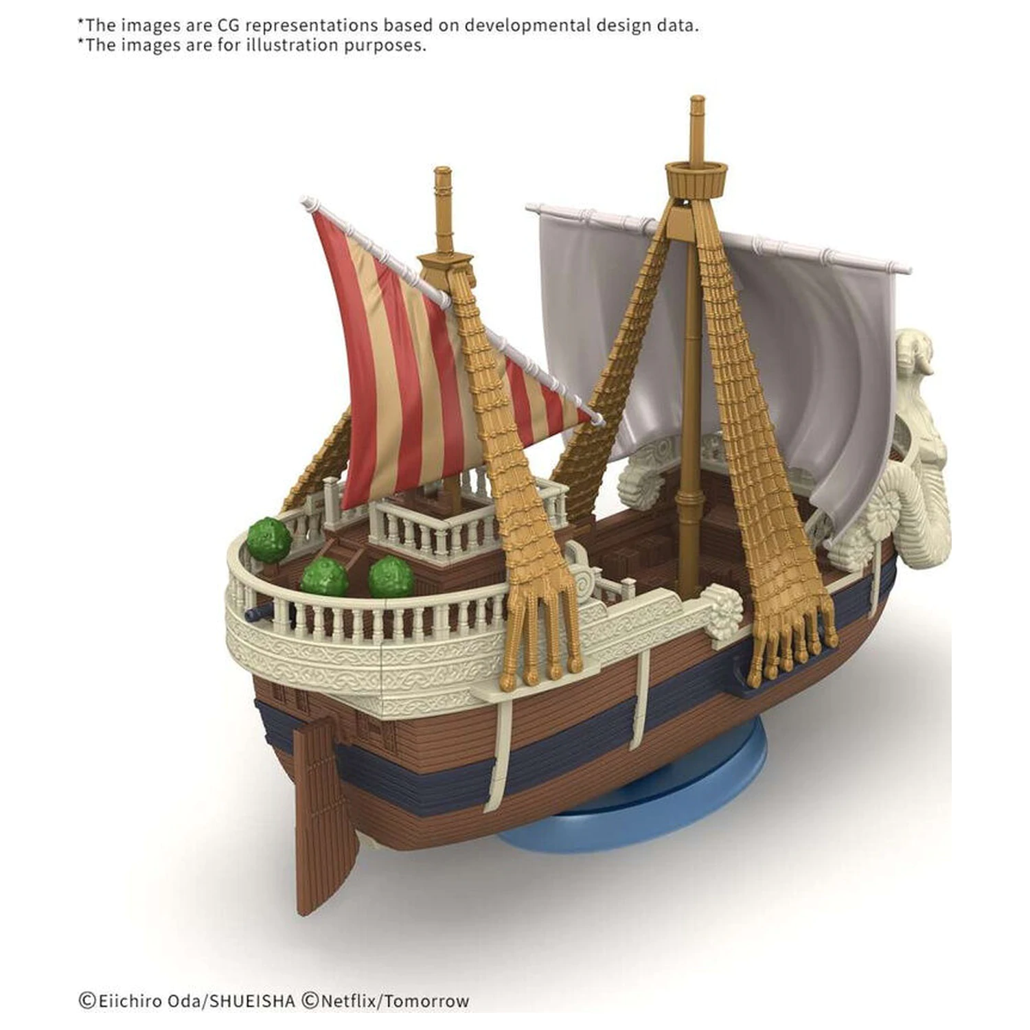 One Piece Grand Ship Collection Netflix Going Merry zestaw modelarski figurka zdjęcie produktu