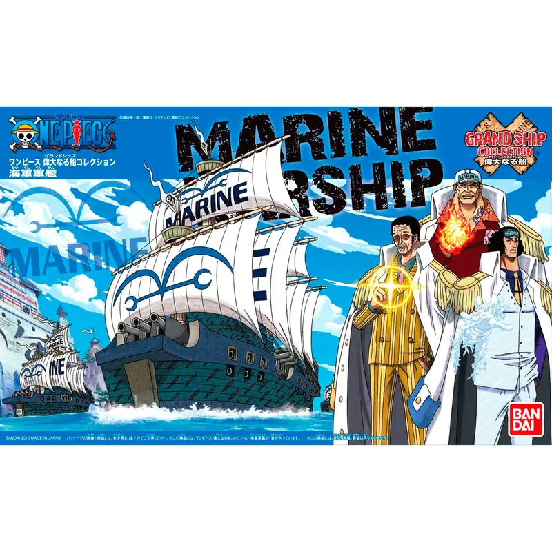 One Piece Grand Ship Collection Marine Statek Model Kit figurka 15 cm zdjęcie produktu