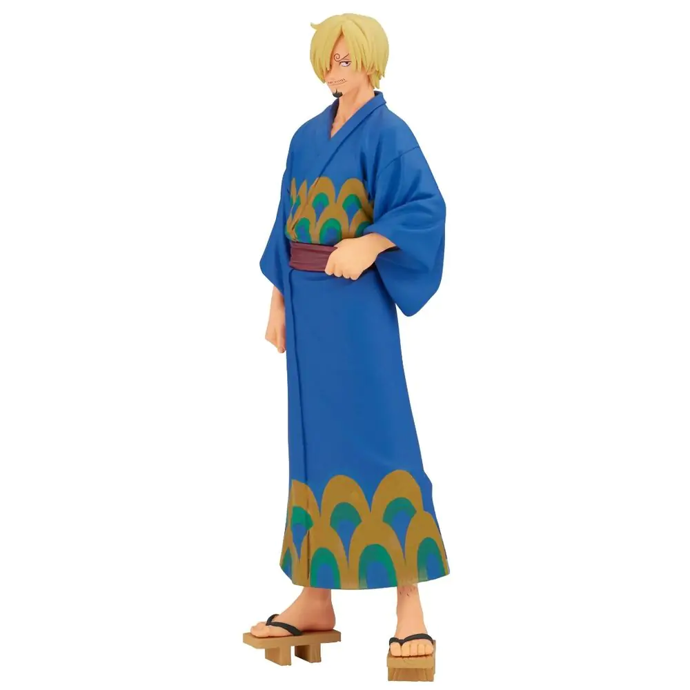 Figurka One Piece Grandline Series Wanokuni Yukata Silvers Sanji 17 cm zdjęcie produktu