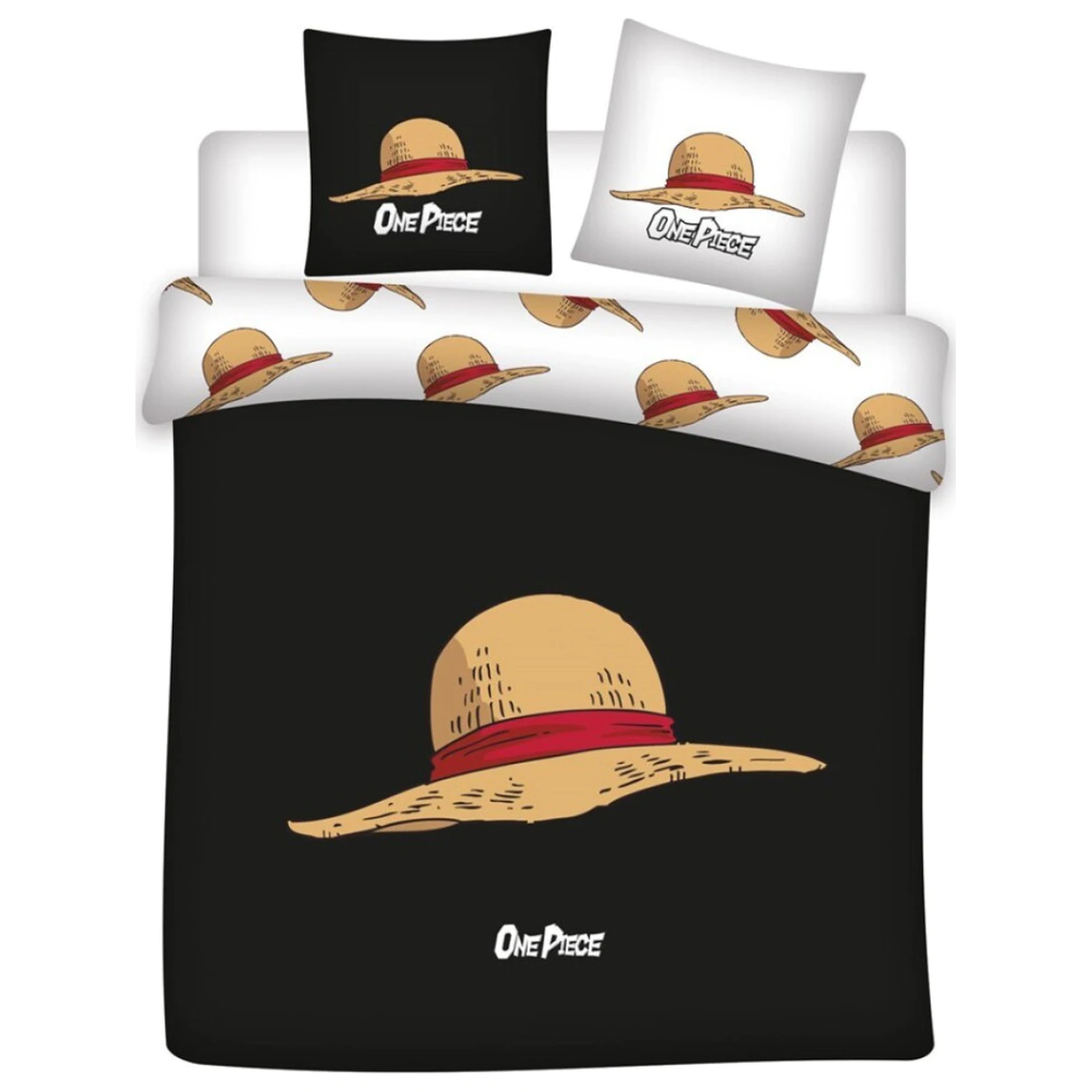 One Piece Hat podwójna poszewka na kołdrę zdjęcie produktu
