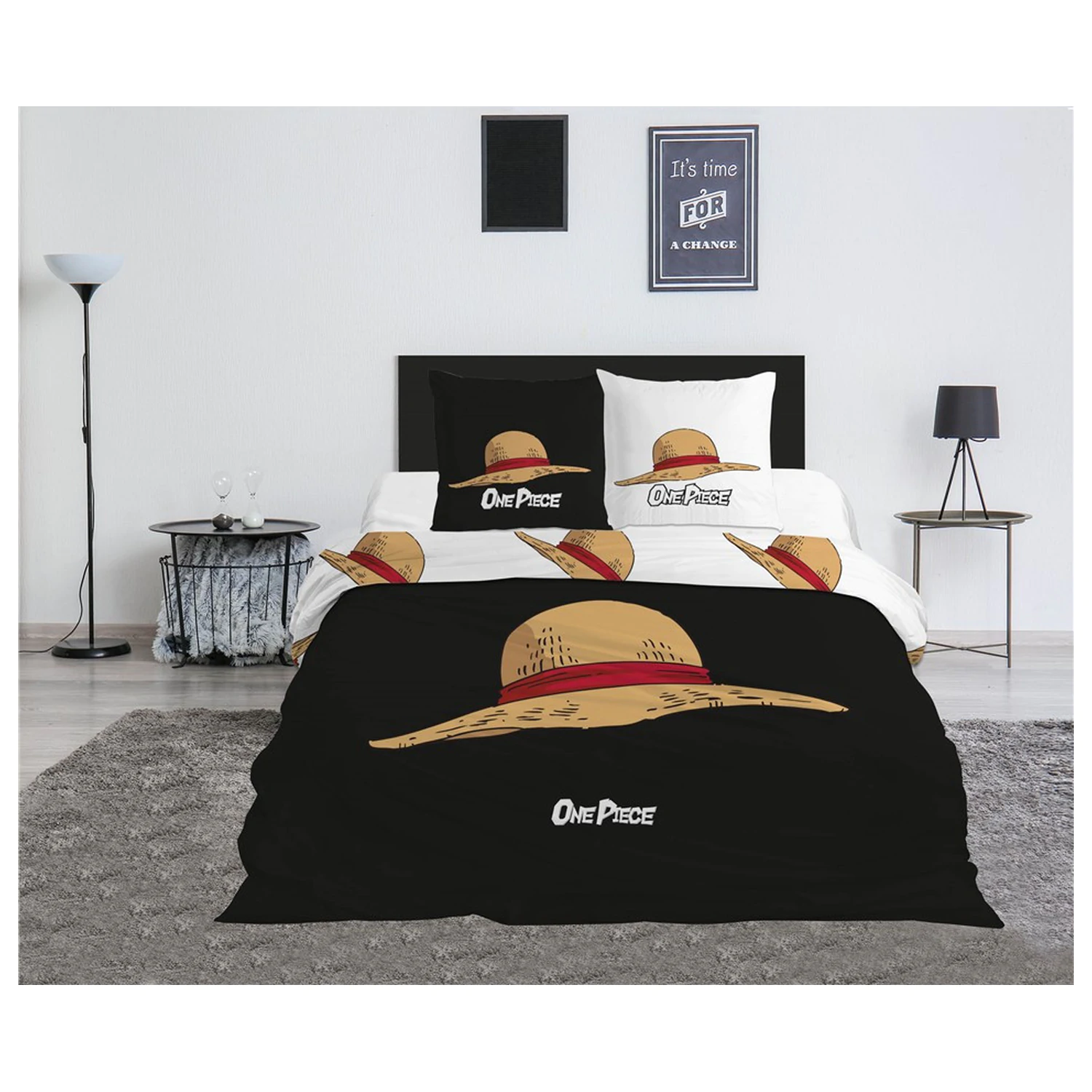 One Piece Hat podwójna poszewka na kołdrę zdjęcie produktu