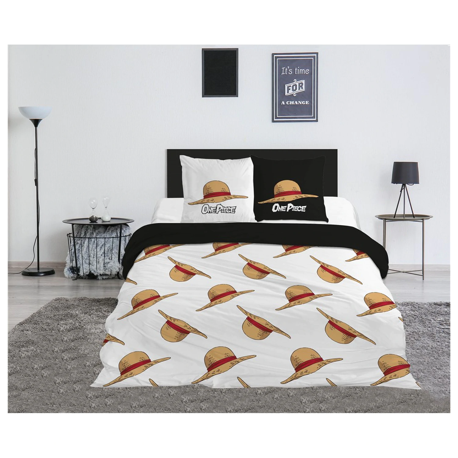 One Piece Hat podwójna poszewka na kołdrę zdjęcie produktu