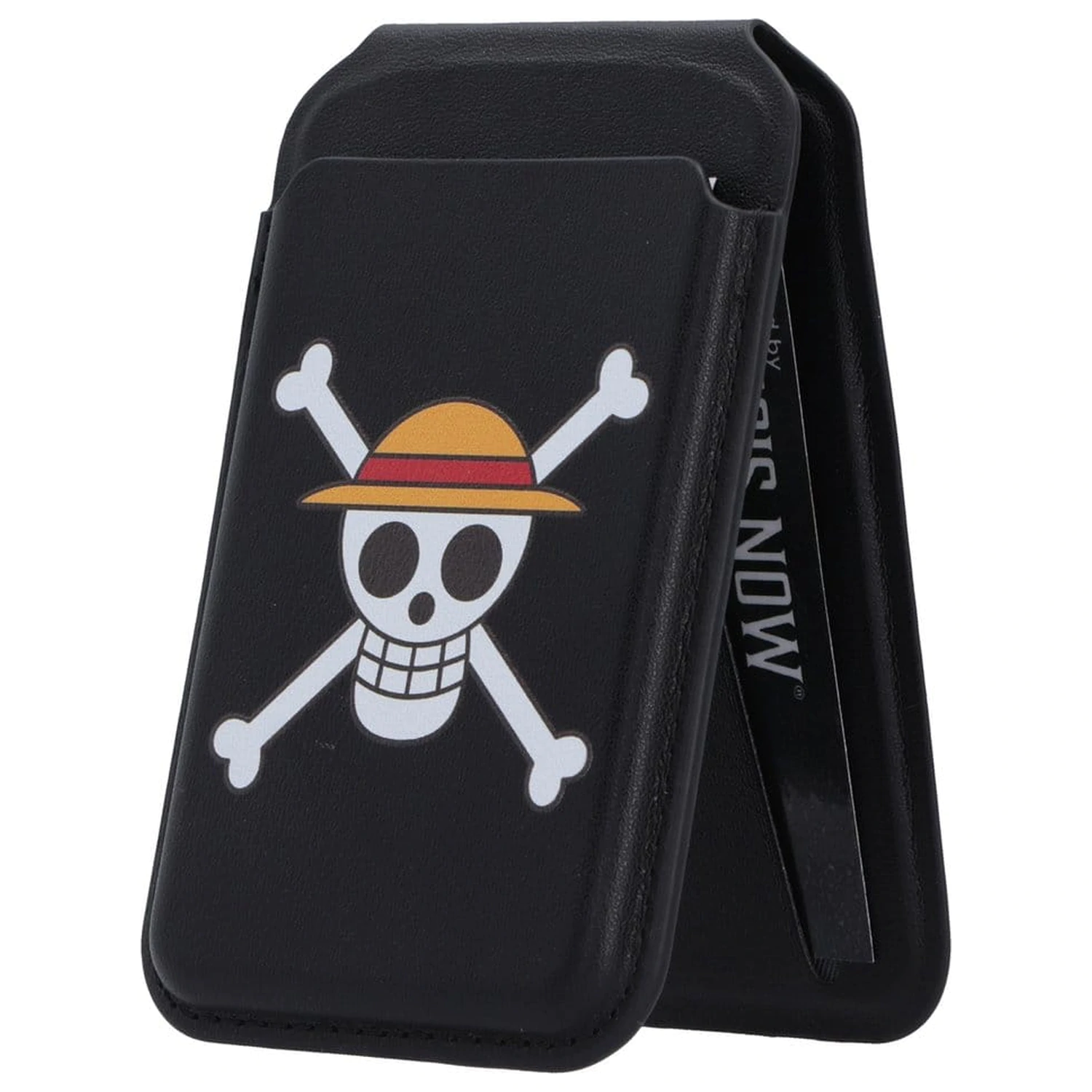One Piece etui na karty Luffy Jolly Roger czarne 10 cm zdjęcie produktu