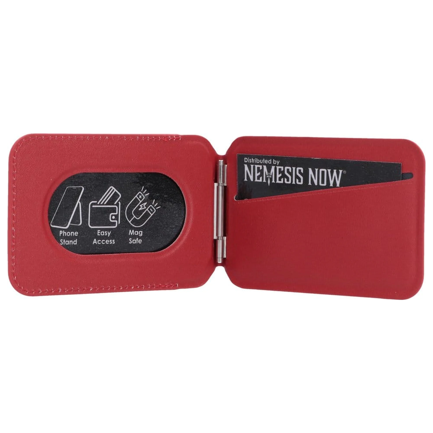 One Piece Card Holder Luffy Jolly Roger (Czerwony) 10 cm zdjęcie produktu