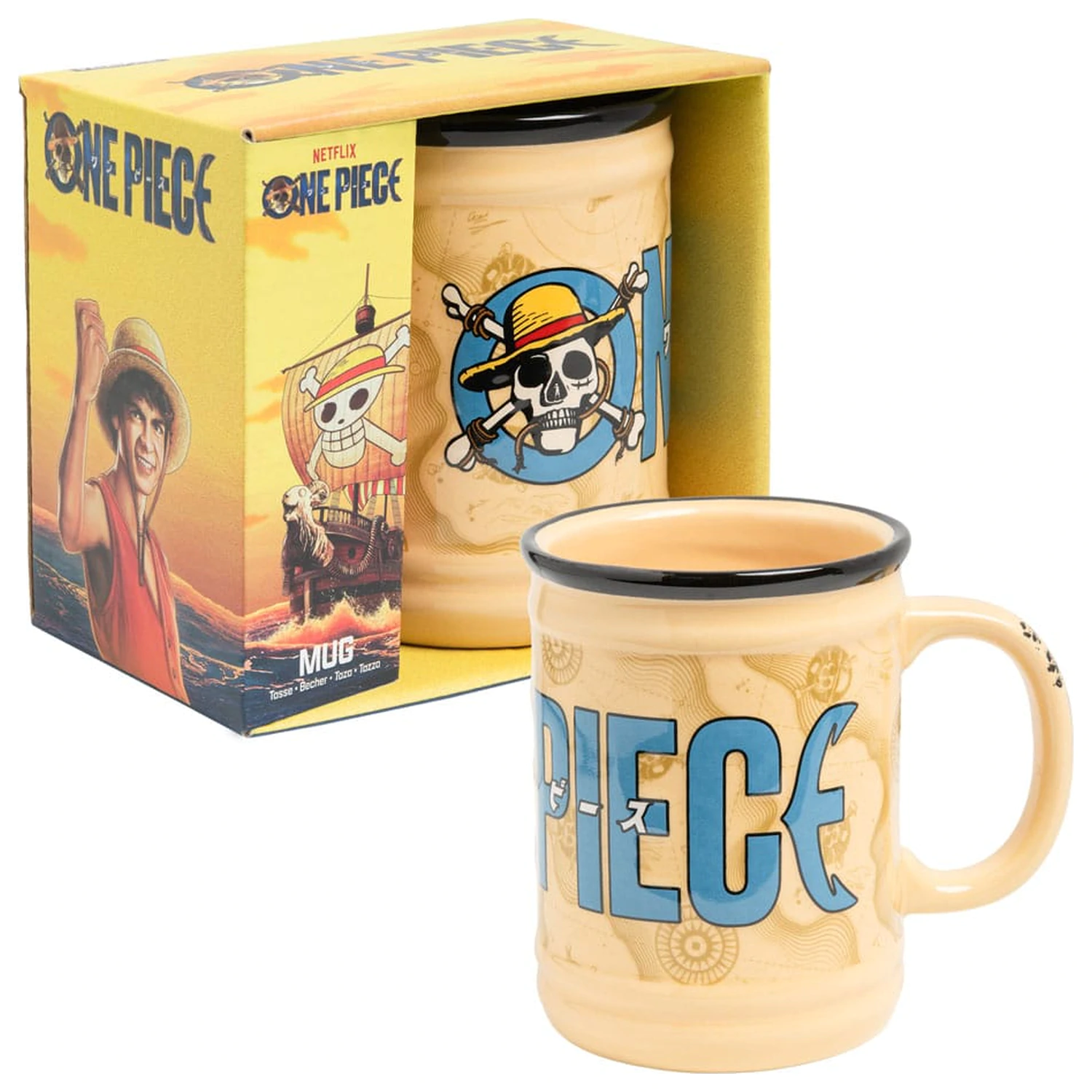 Kubek w Kształcie One Piece Jolly Roger zdjęcie produktu