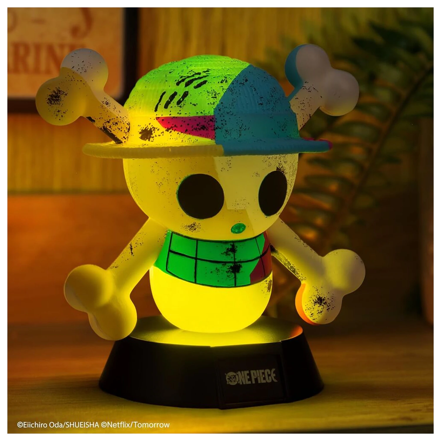 One Piece Jolly Roger Icon lampa zdjęcie produktu