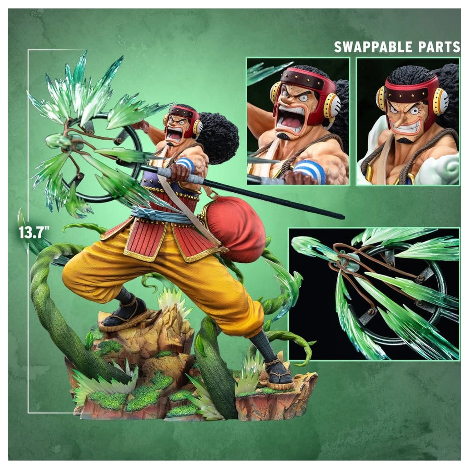 One Piece Legendary Straw Hat Crew Series Statua Usopp (Premium Version) 35 cm zdjęcie produktu