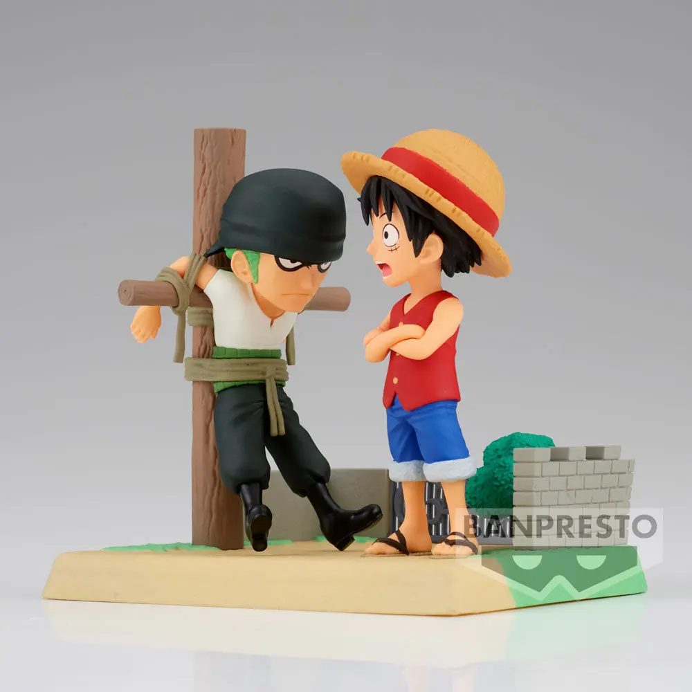 One Piece Log Stories figurka Monkey D Luffy & Roronoa Zoro 7cm zdjęcie produktu