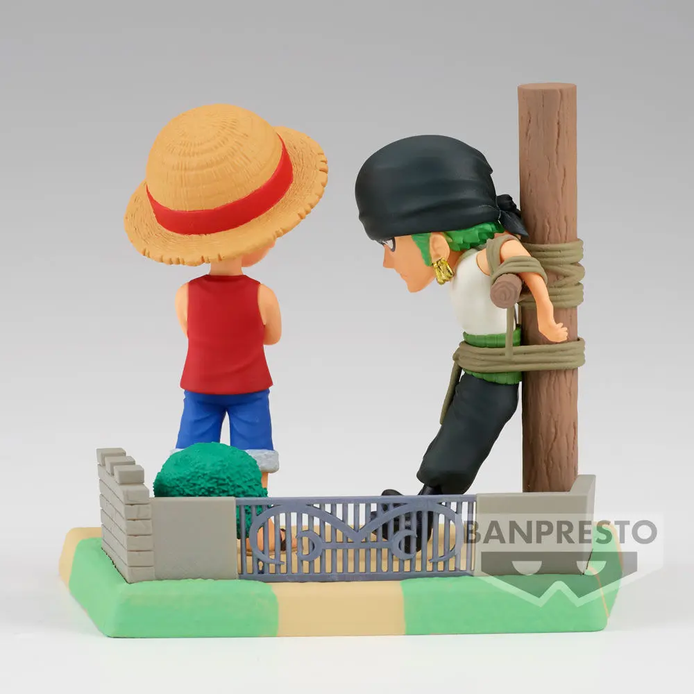 One Piece Log Stories figurka Monkey D Luffy & Roronoa Zoro 7cm zdjęcie produktu