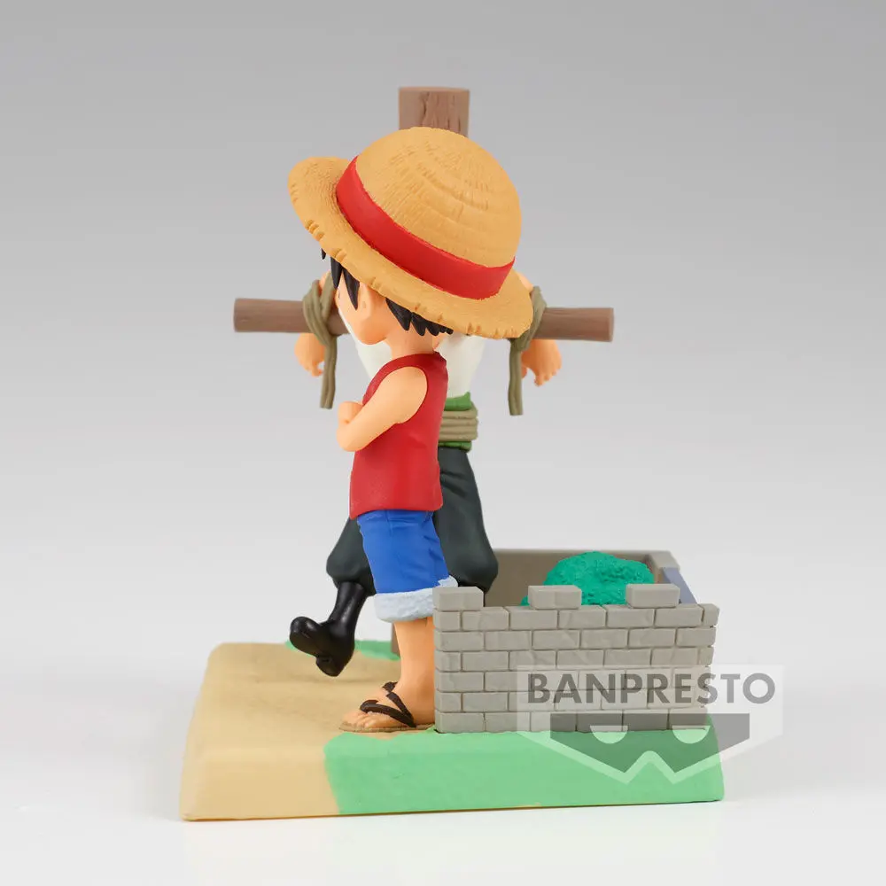 One Piece Log Stories figurka Monkey D Luffy & Roronoa Zoro 7cm zdjęcie produktu