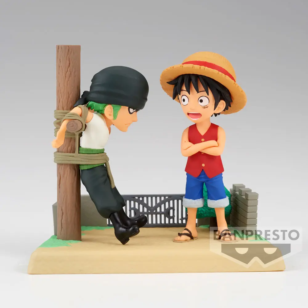 One Piece Log Stories figurka Monkey D Luffy & Roronoa Zoro 7cm zdjęcie produktu