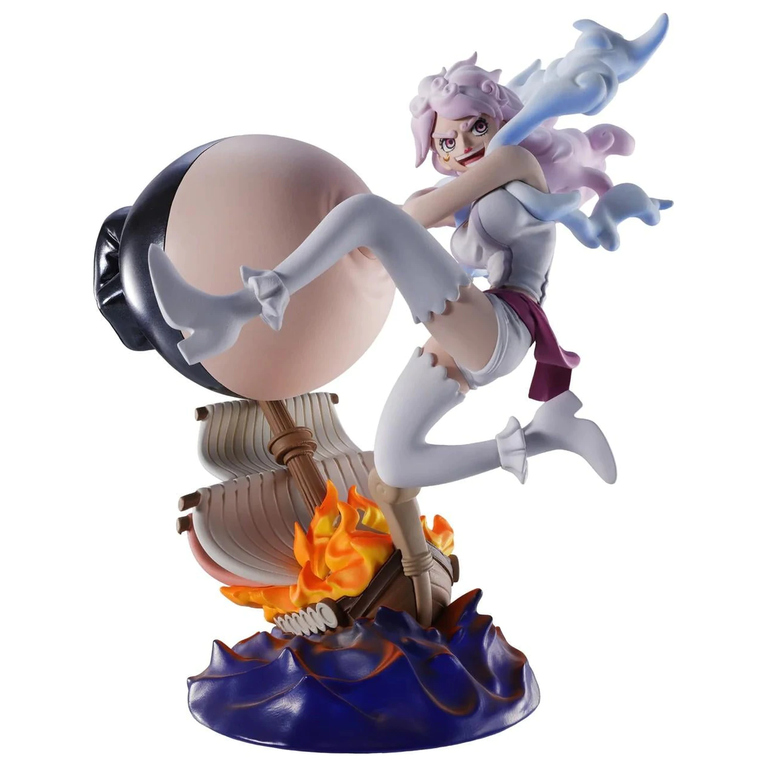 Zestaw 4 figurek One Piece Logbox Re Birth Egghead Petitrama 9 cm zdjęcie produktu