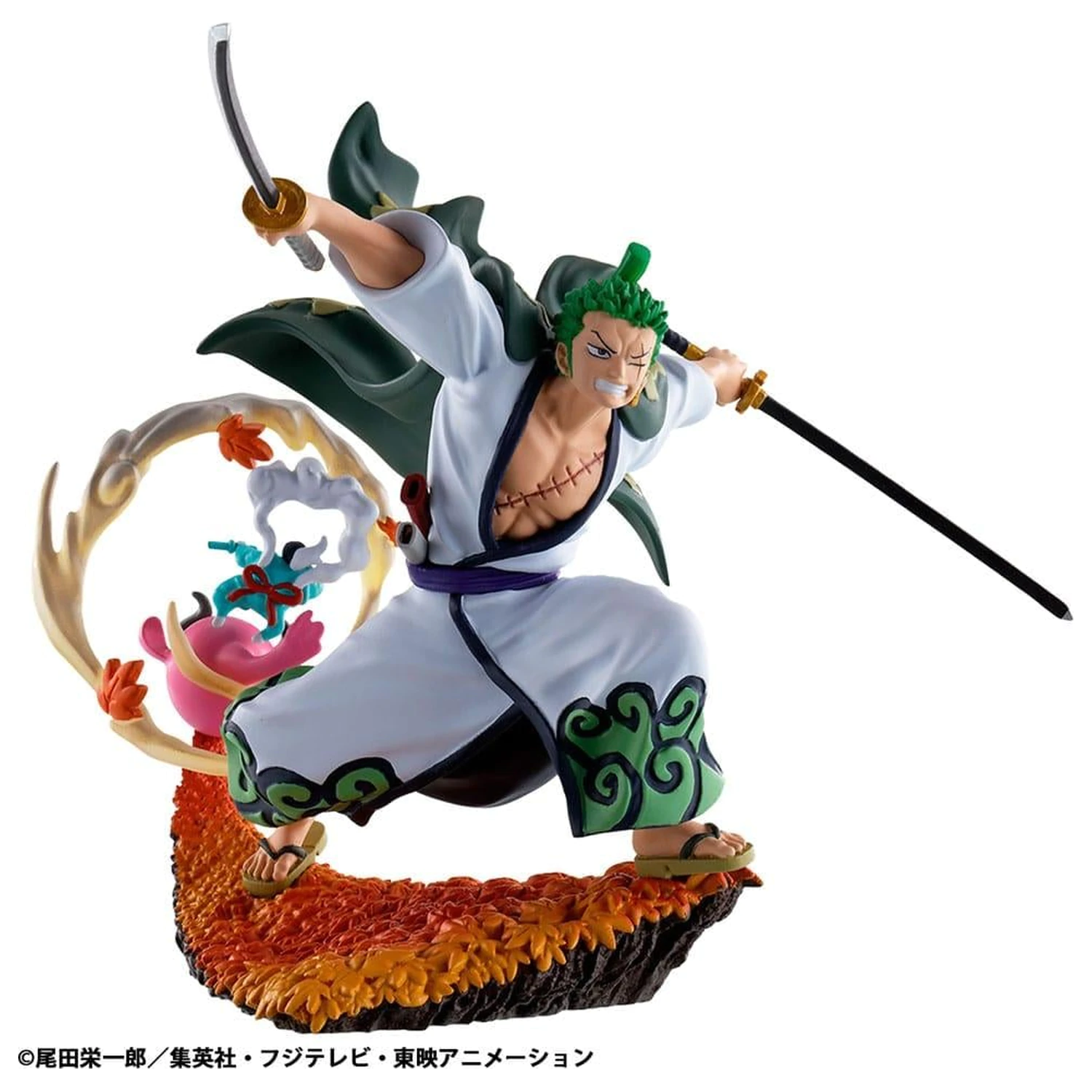 One Piece Logbox Re Birth Wano Kuni 4 zestaw figurek Petitrama 9 cm zdjęcie produktu