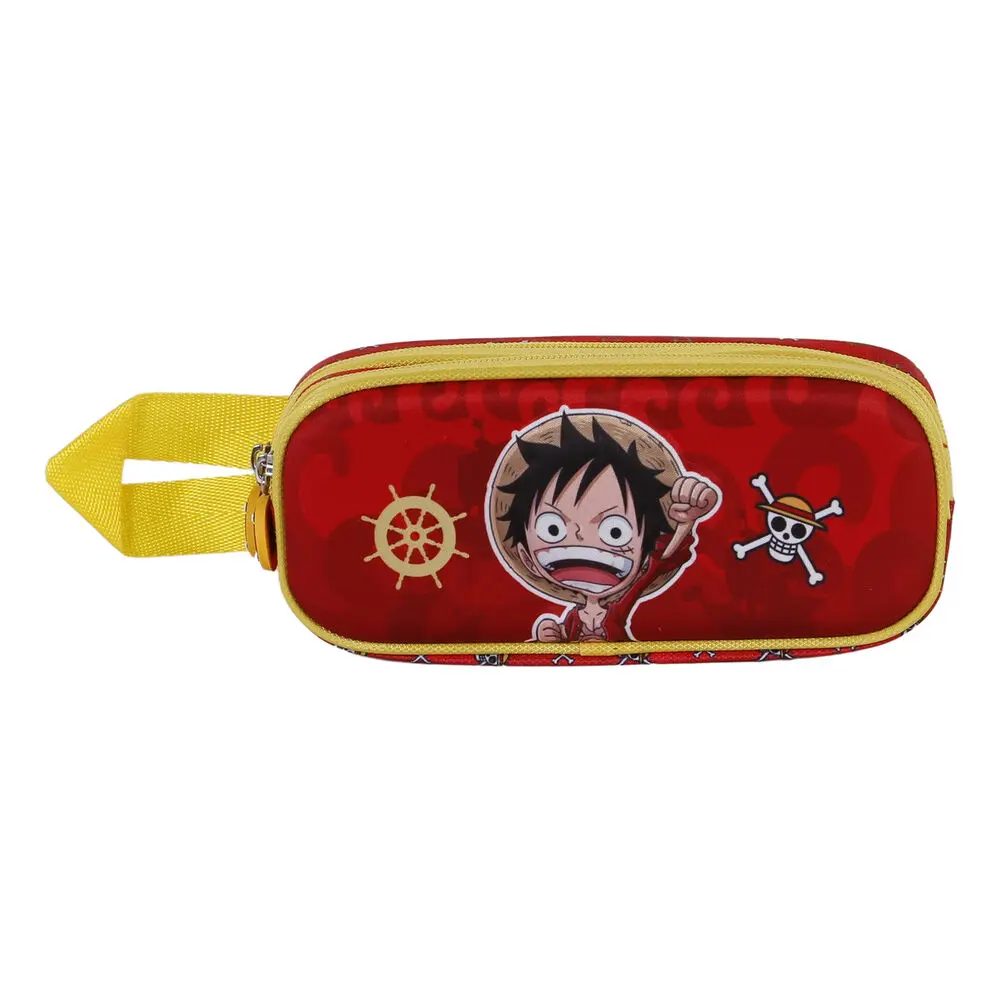 Piórnik podwójny 3D One piece Luffy zdjęcie produktu