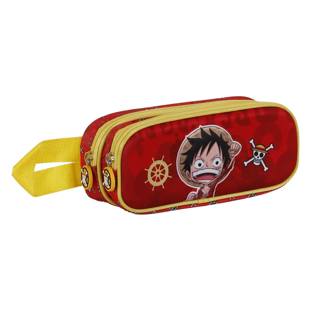 Piórnik podwójny 3D One piece Luffy zdjęcie produktu