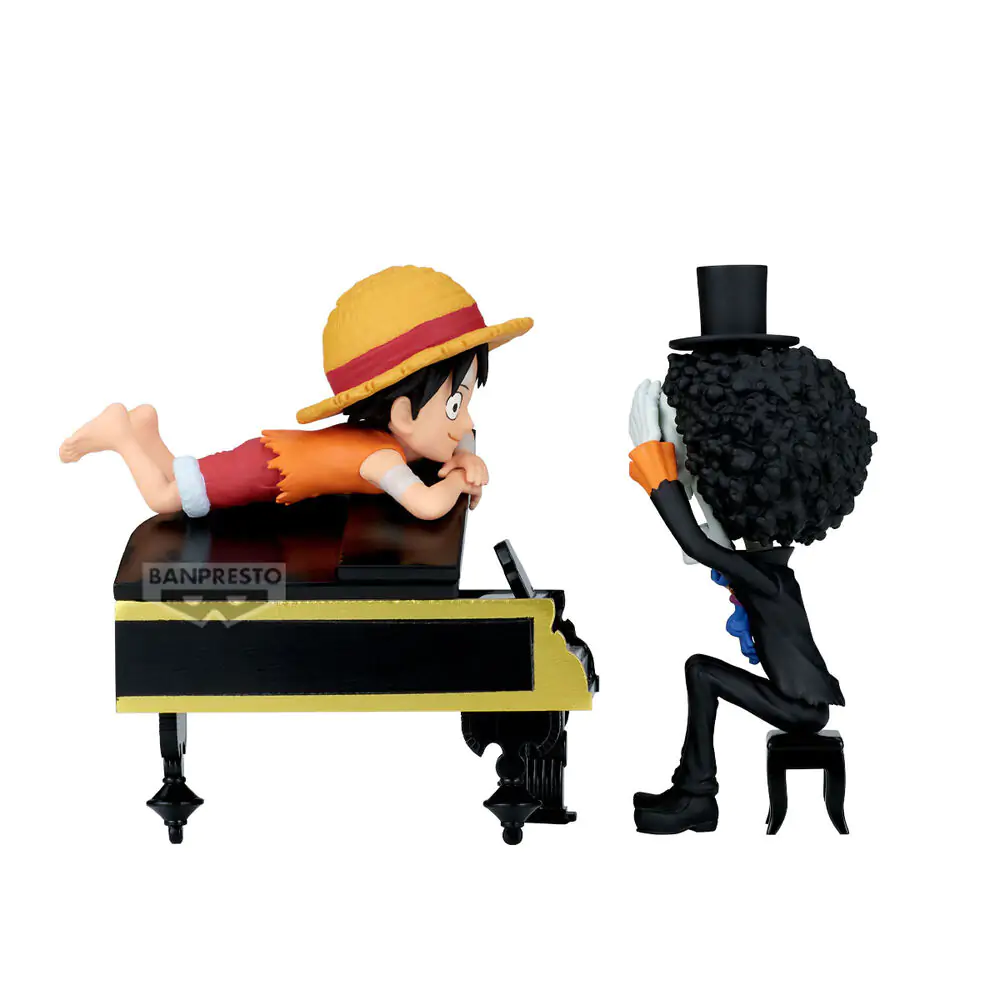 One Piece Luffy & Brook Word Collectable Stories figurka 8 cm zdjęcie produktu