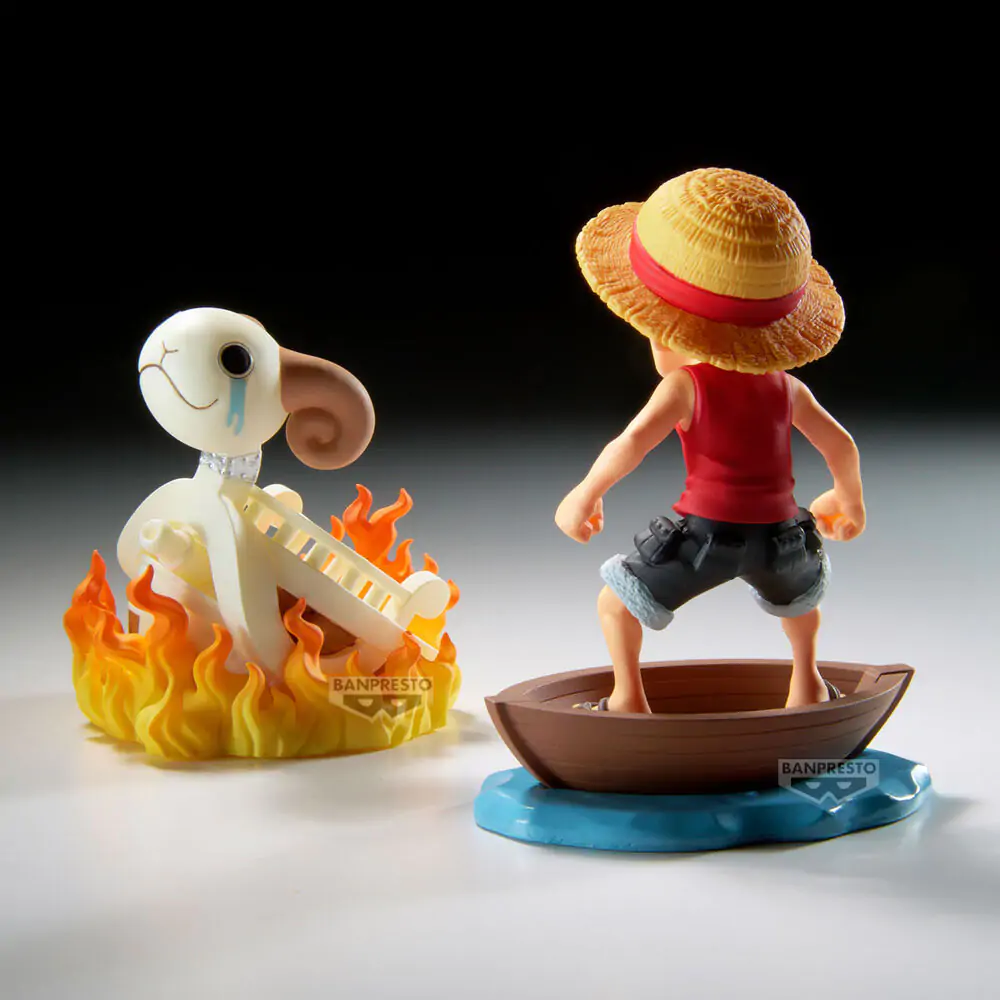 One Piece Luffy & Going Merry Log Stories figurka 8 cm zdjęcie produktu