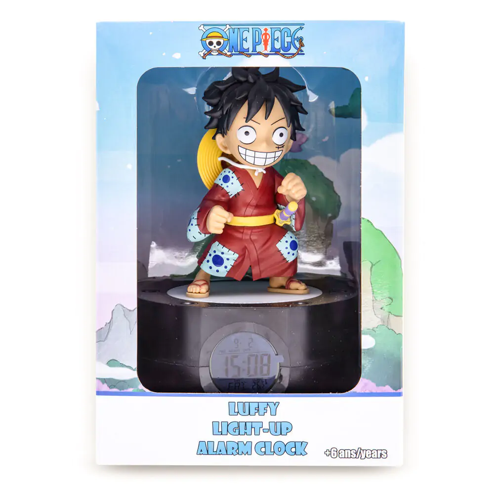 Budzik One Piece z Lampką Ruffy 18 cm zdjęcie produktu