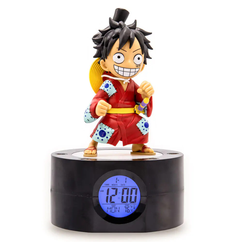 Budzik One Piece z Lampką Ruffy 18 cm zdjęcie produktu