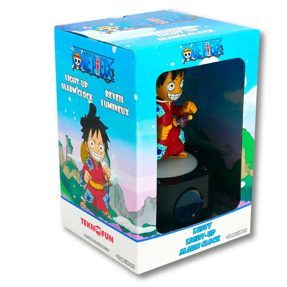 Budzik One Piece z Lampką Ruffy 18 cm zdjęcie produktu