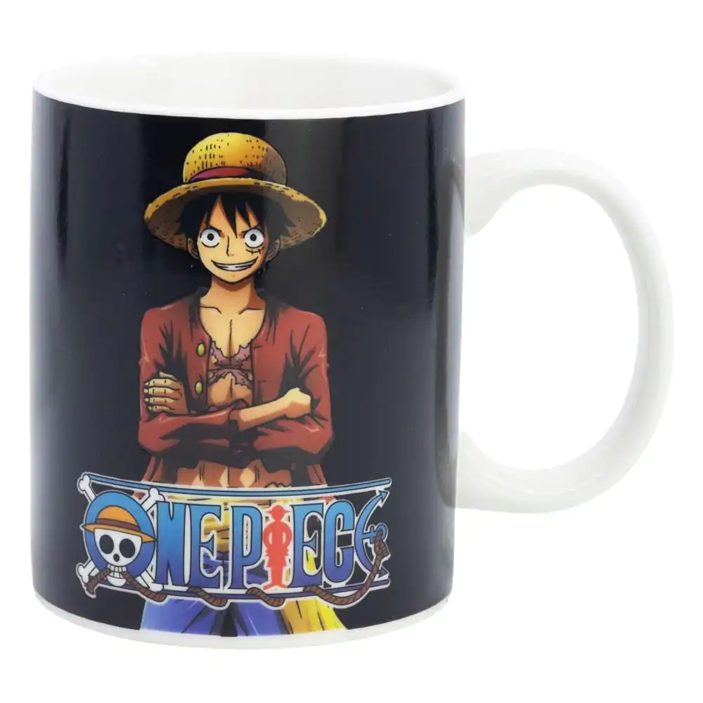 Kubek zmieniający kolor pod wpływem ciepła One Piece Luffy 325 ml zdjęcie produktu