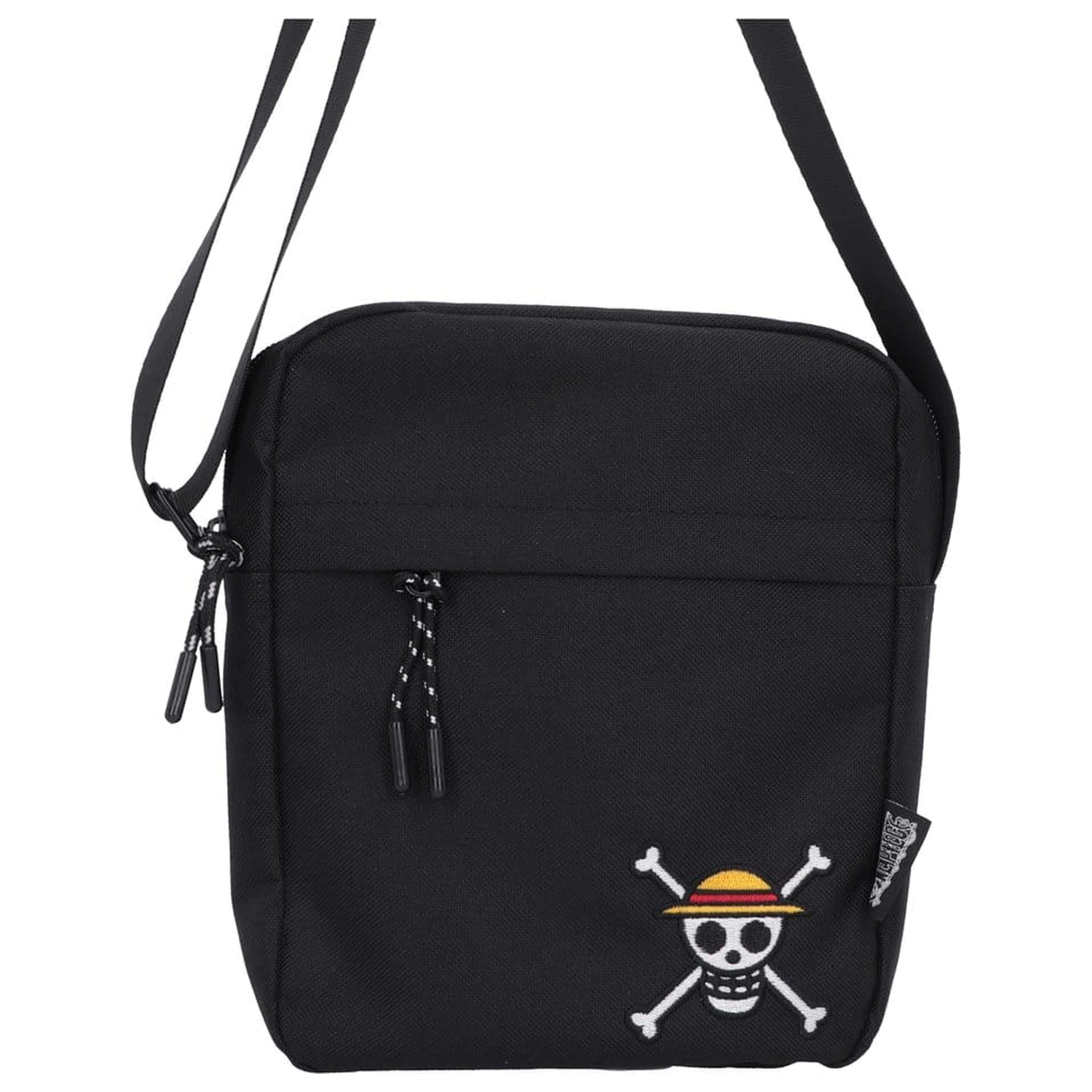 One Piece torba crossbody Luffy Jolly Roger (czarna) 23 cm zdjęcie produktu